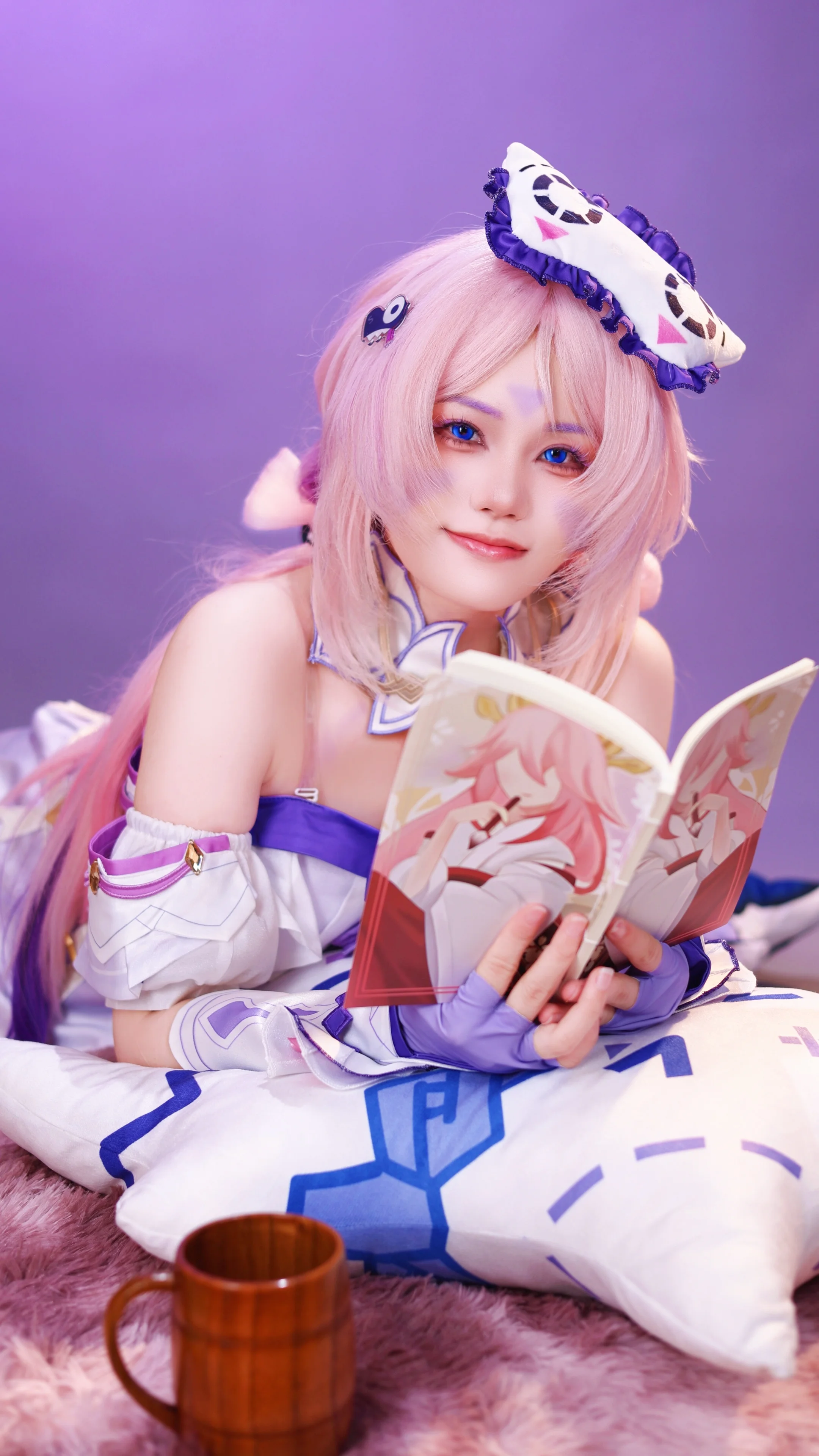 【茜特菈莉cos】原神的少女带着居家午后的慵懒 - 第 13 张