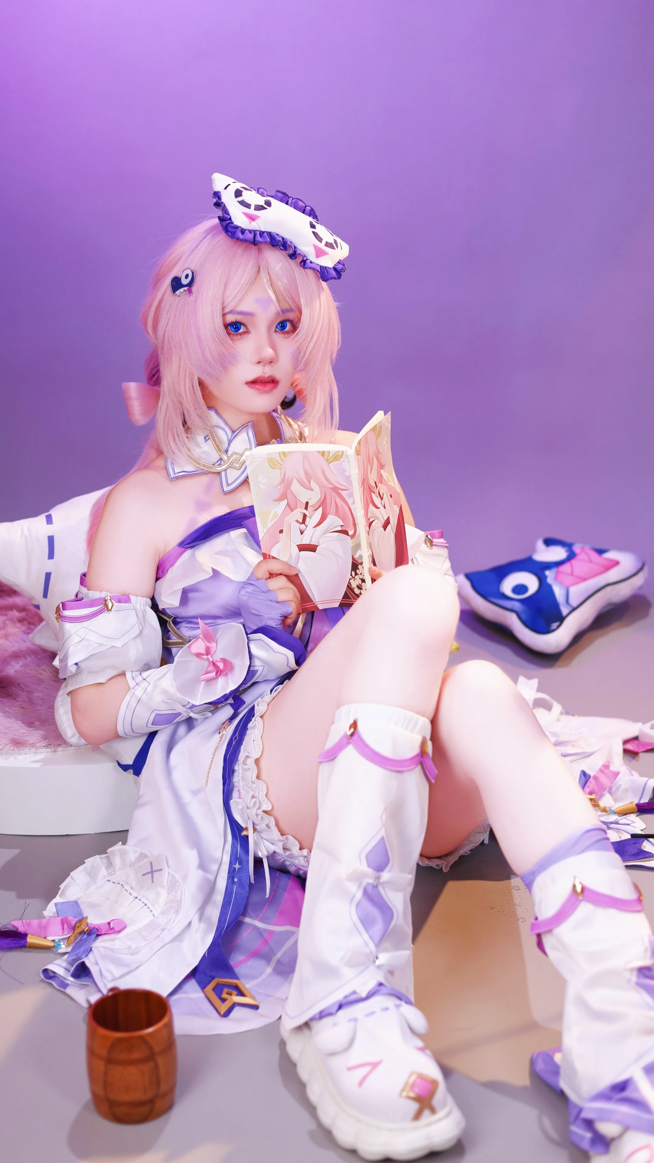 【茜特菈莉cos】原神的少女带着居家午后的慵懒 - 第 3 张