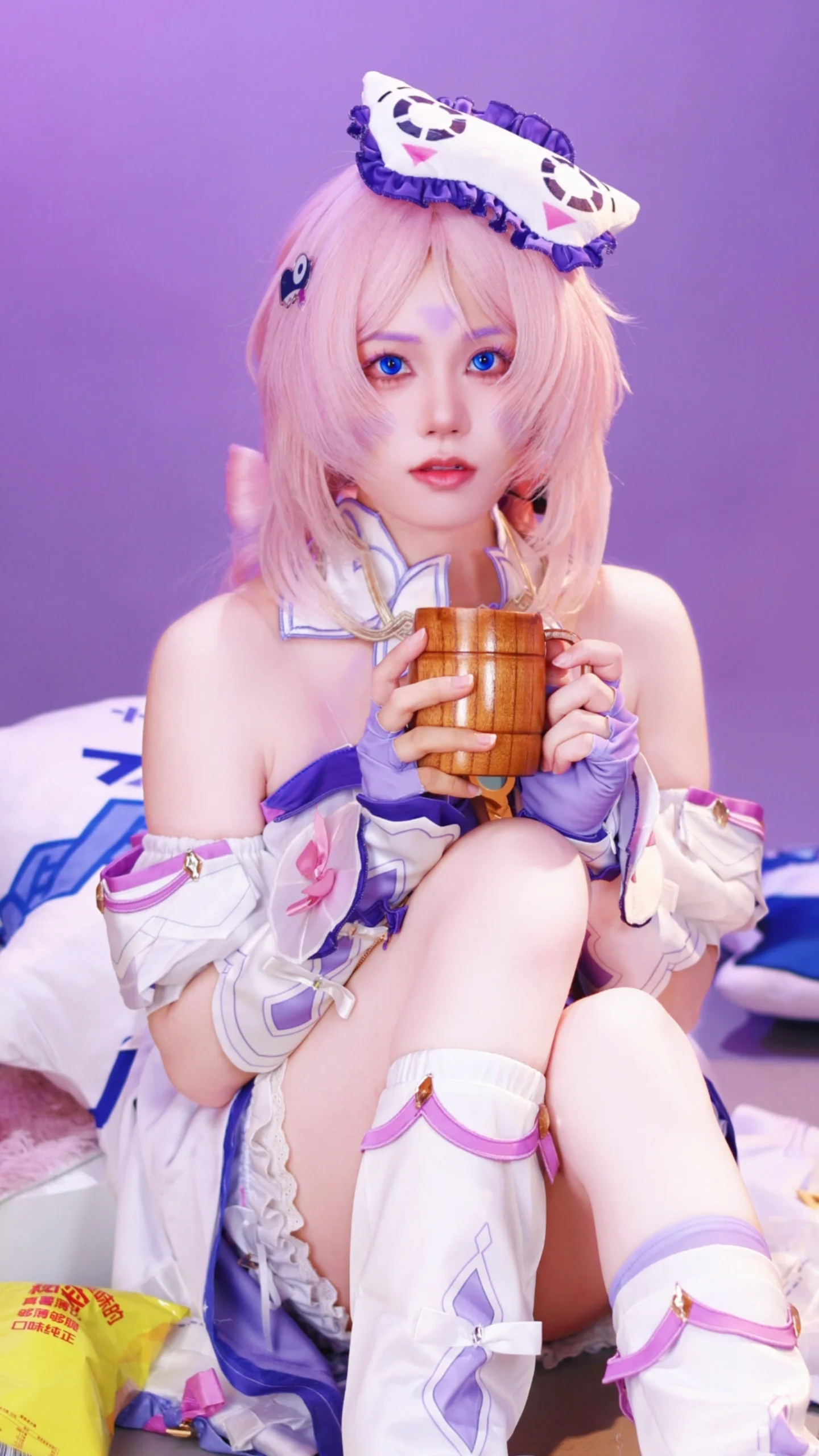 【茜特菈莉cos】原神的少女带着居家午后的慵懒 - 第 4 张