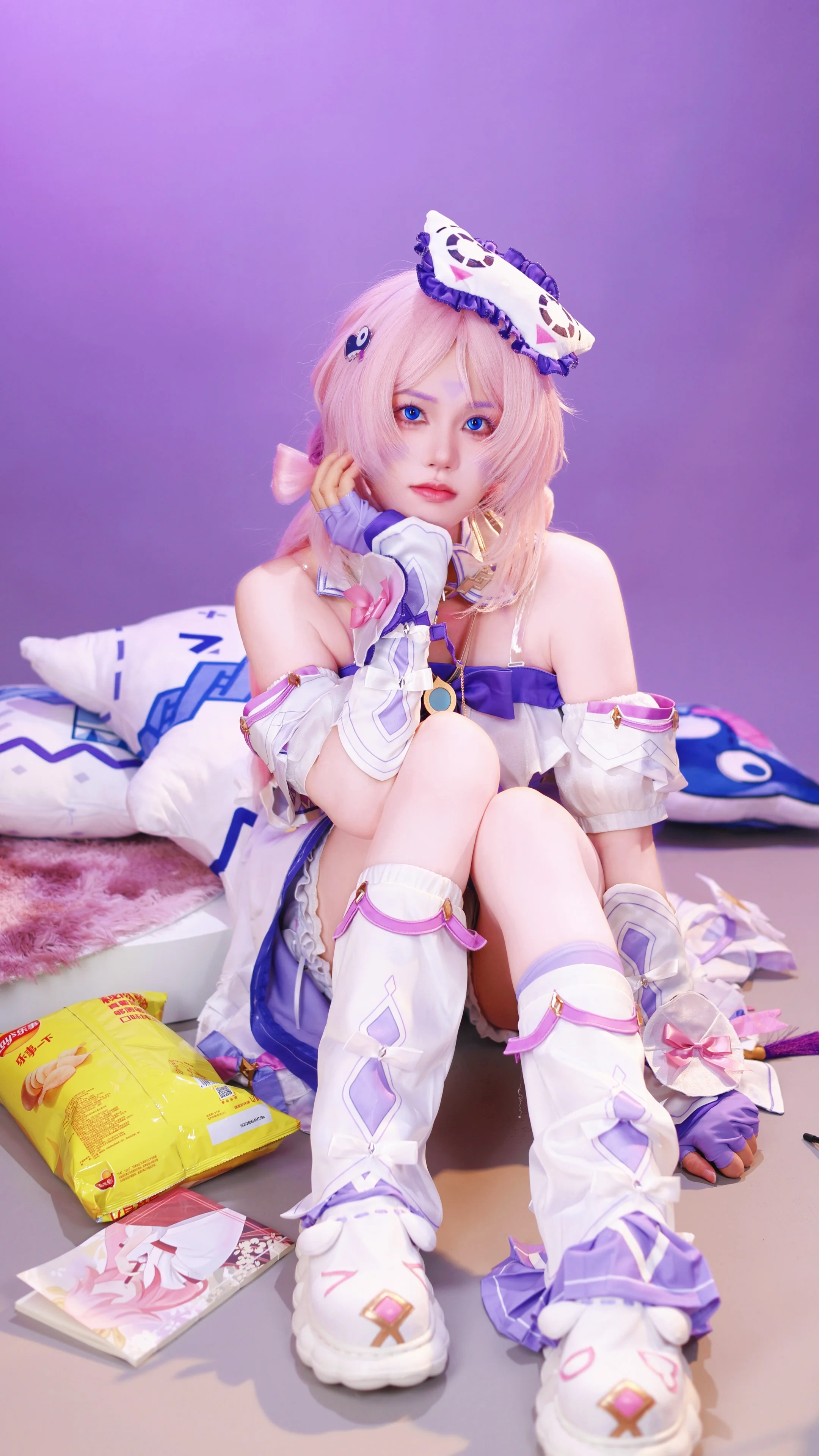 【茜特菈莉cos】原神的少女带着居家午后的慵懒