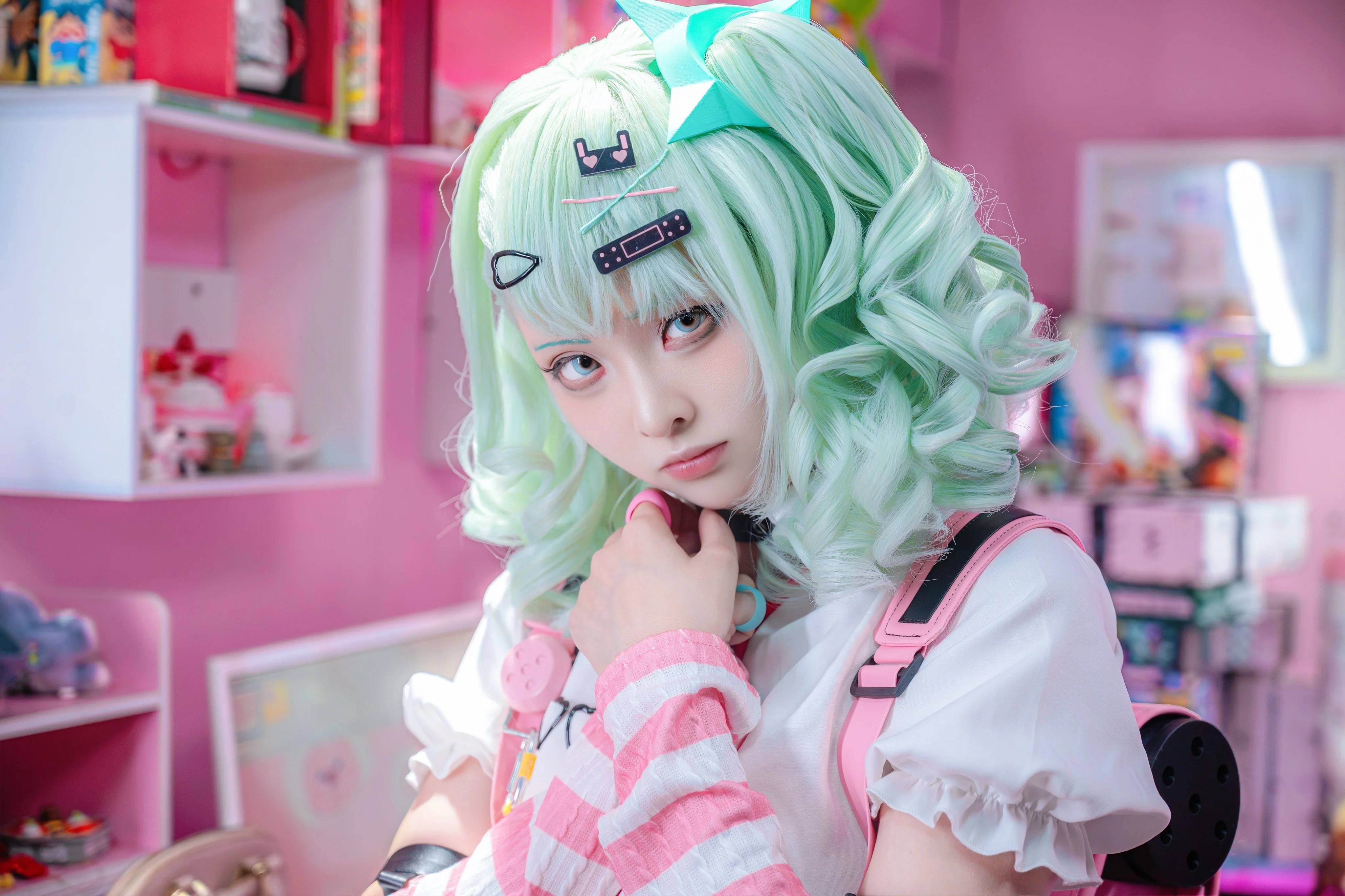 【千夏cos】絕區零裡的甜酷少女，今日份的棚拍記錄 - 第 5 張