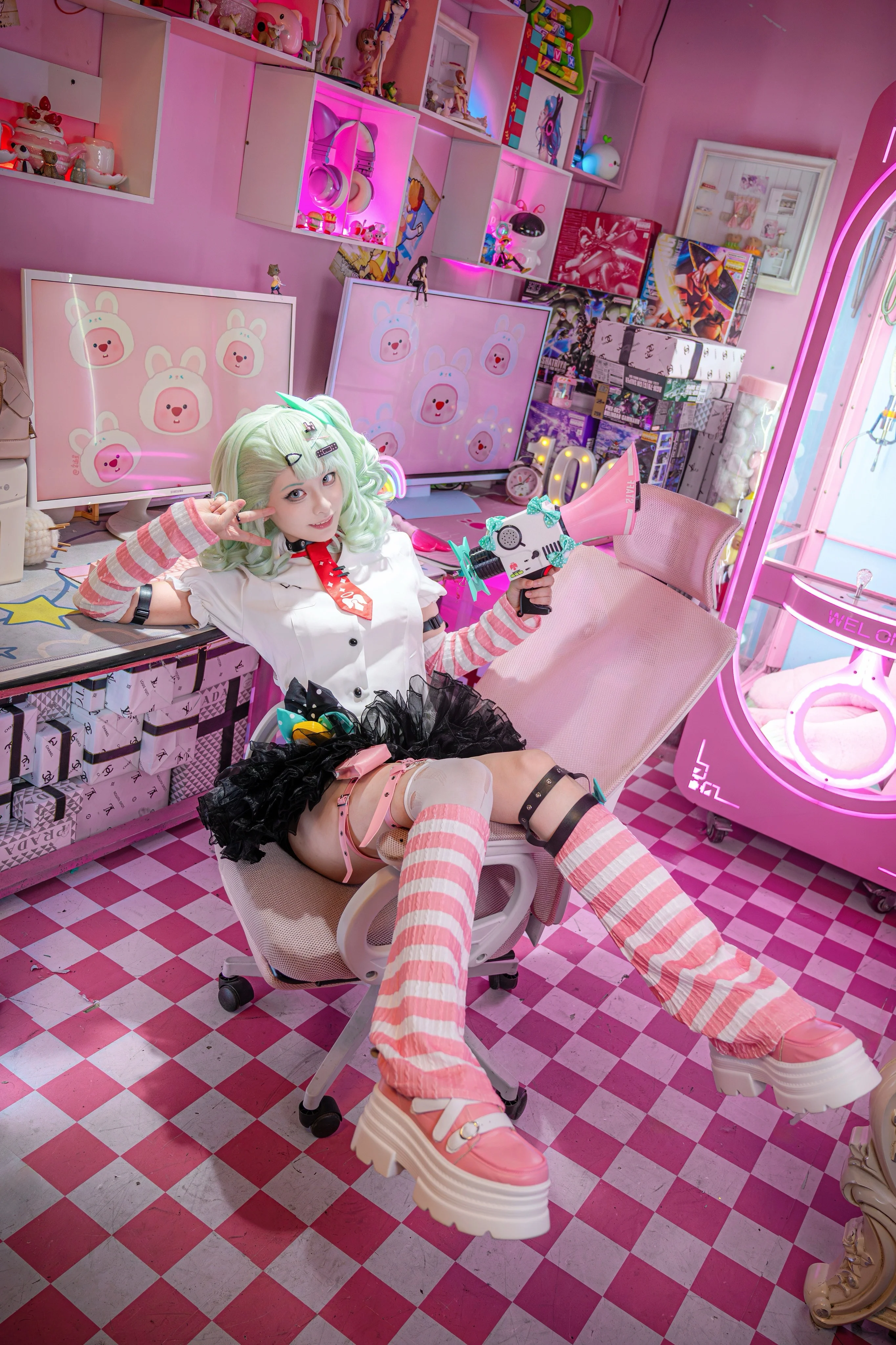 【千夏cos】絕區零裡的甜酷少女，今日份的棚拍記錄 - 第 7 張
