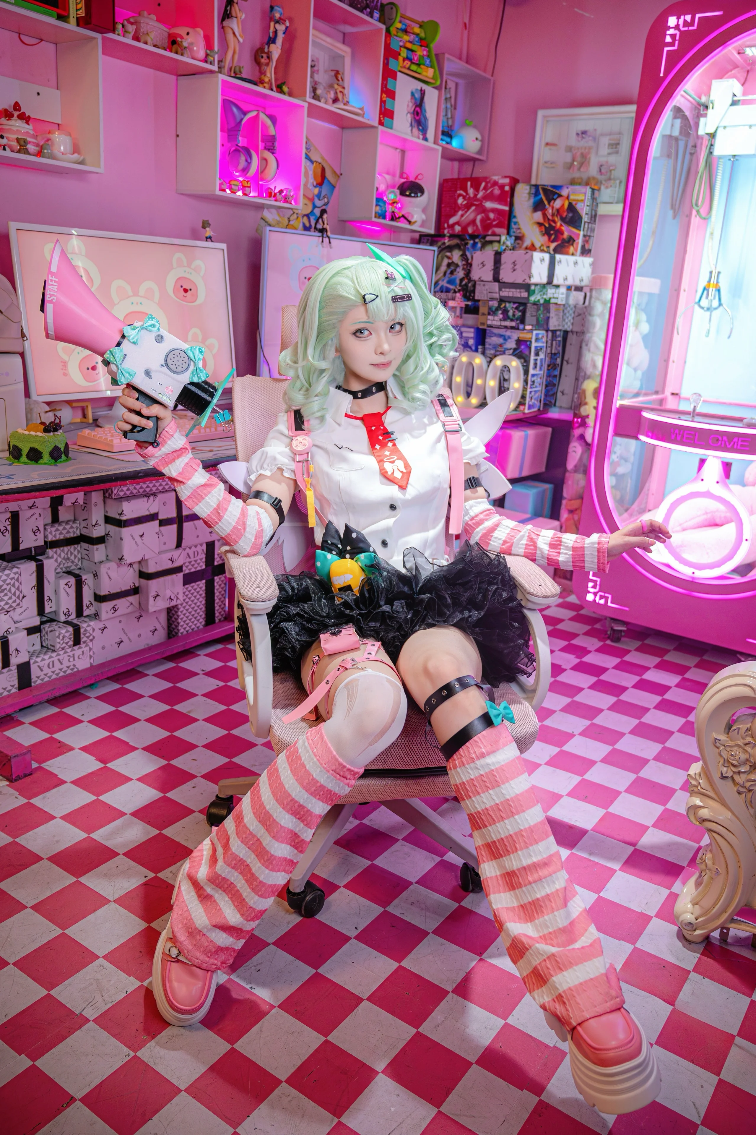【千夏cos】絕區零裡的甜酷少女，今日份的棚拍記錄 - 第 8 張