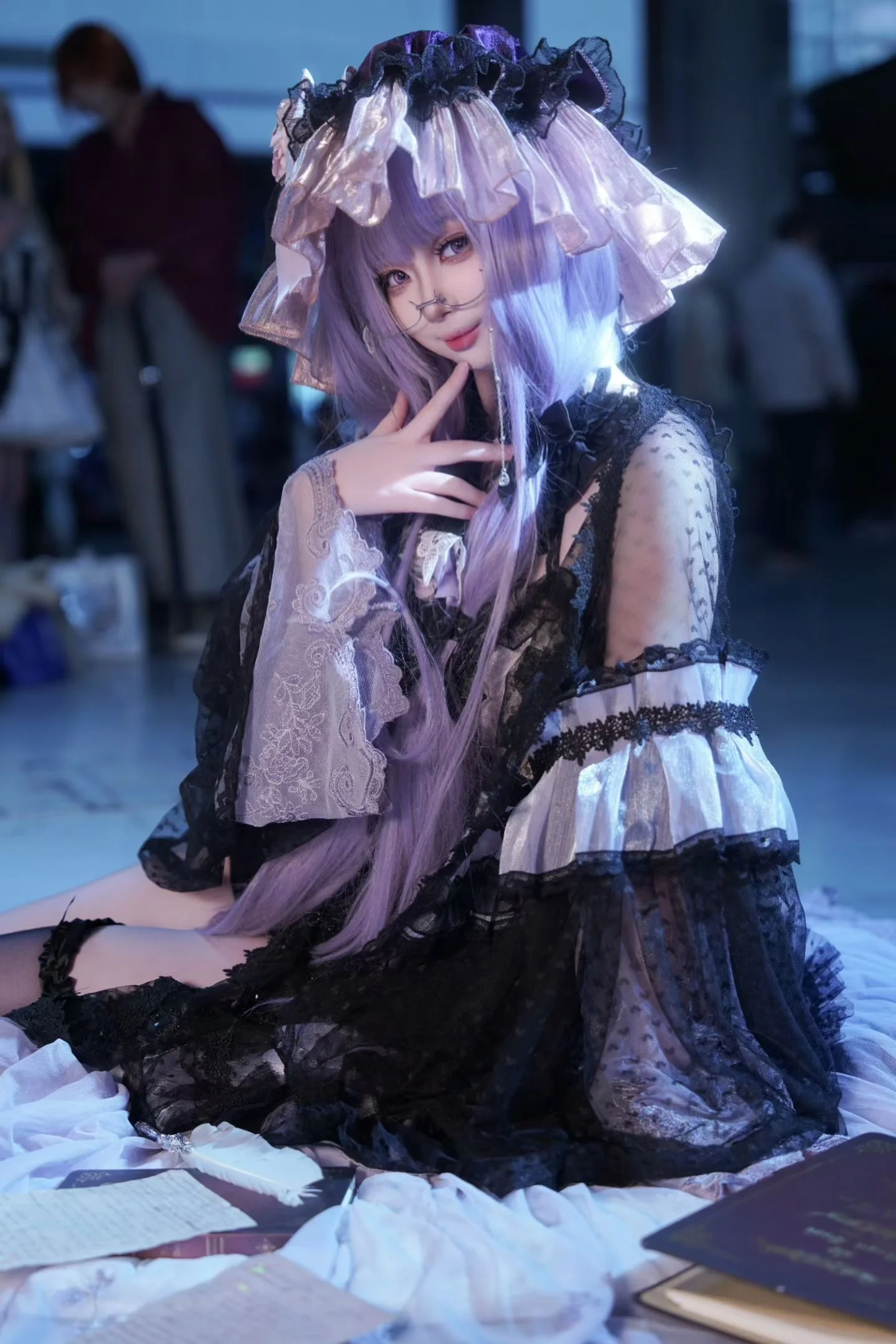 東方Project帕秋莉cos，漫展現場的靜謐時光 - 第 2 張