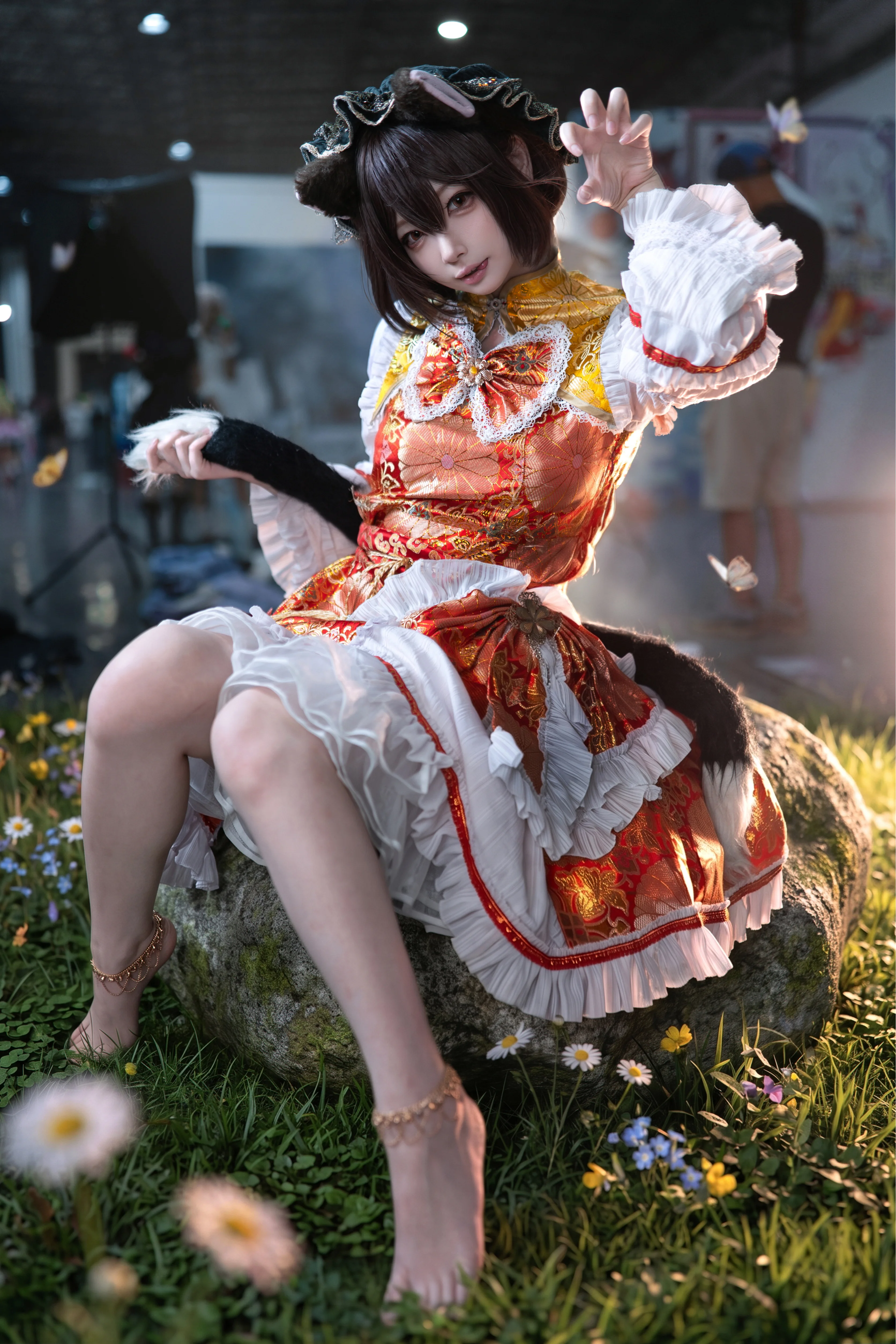 【八云橙cos】东方project的午后，赤足与逆光