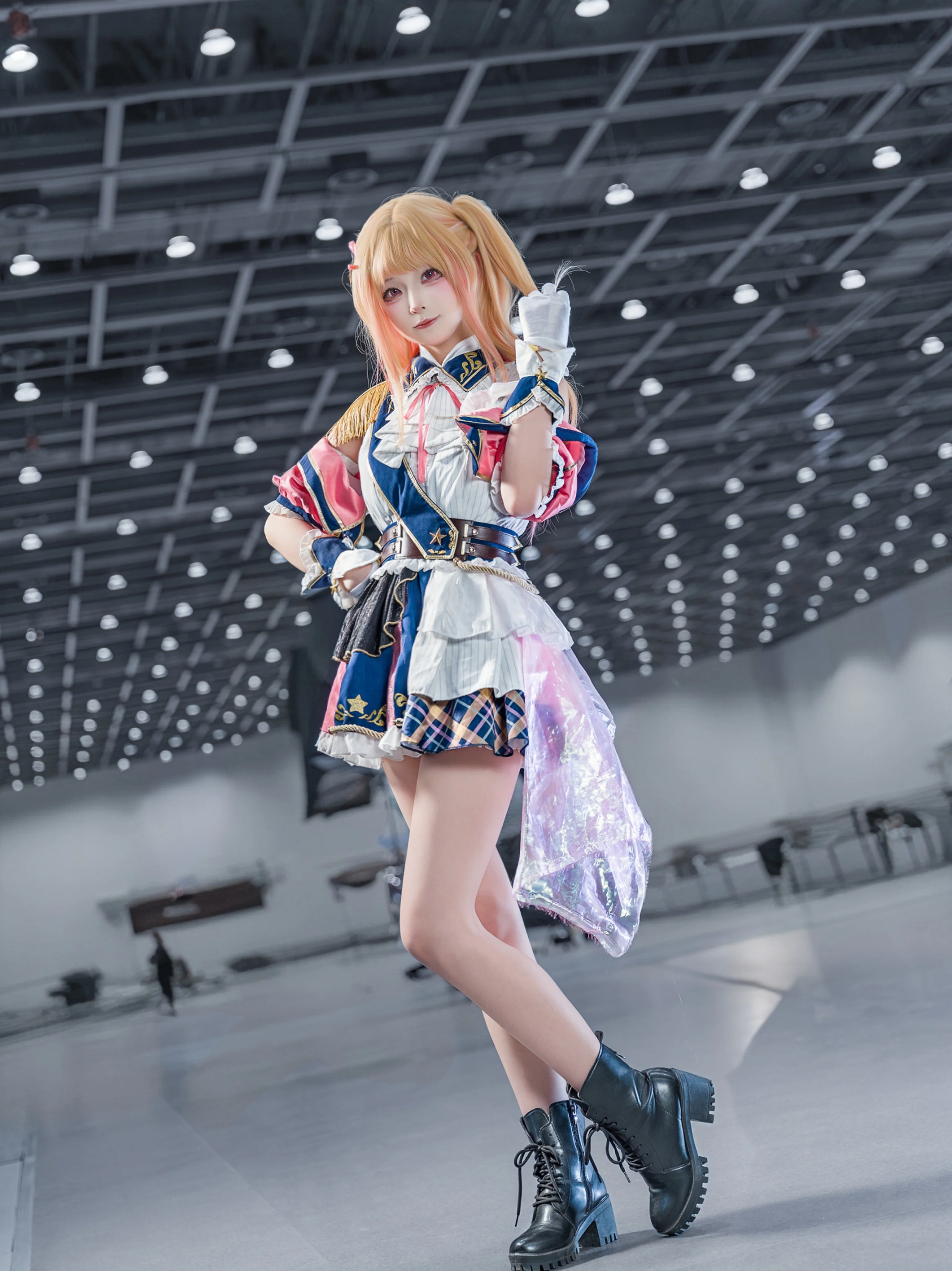 【星野露比cos】舞台上的kirakira光芒，我推的孩子降临漫展