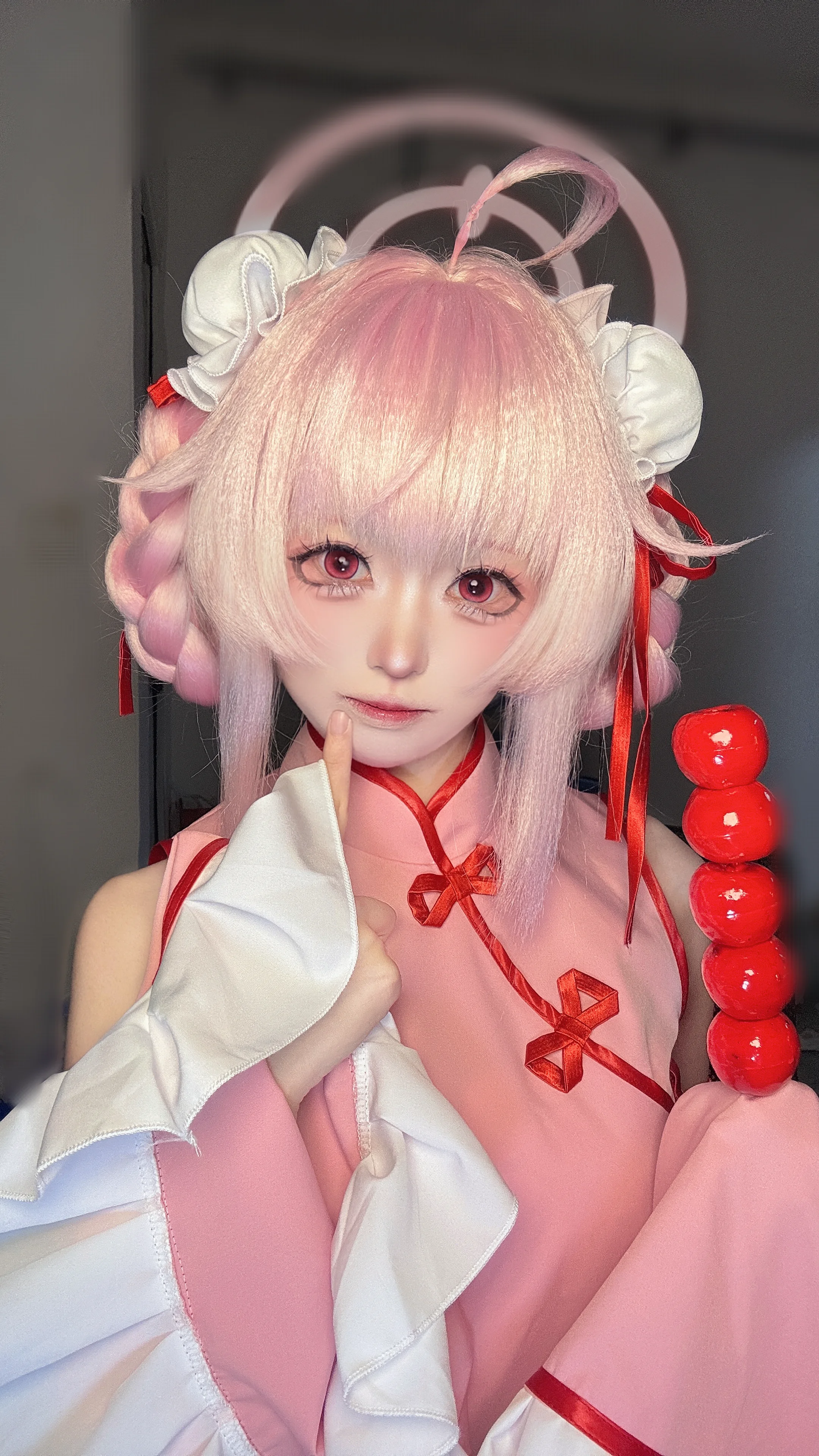 【柚鸟夏cos】草莓味小笼包降临，忘带光环也元气满满