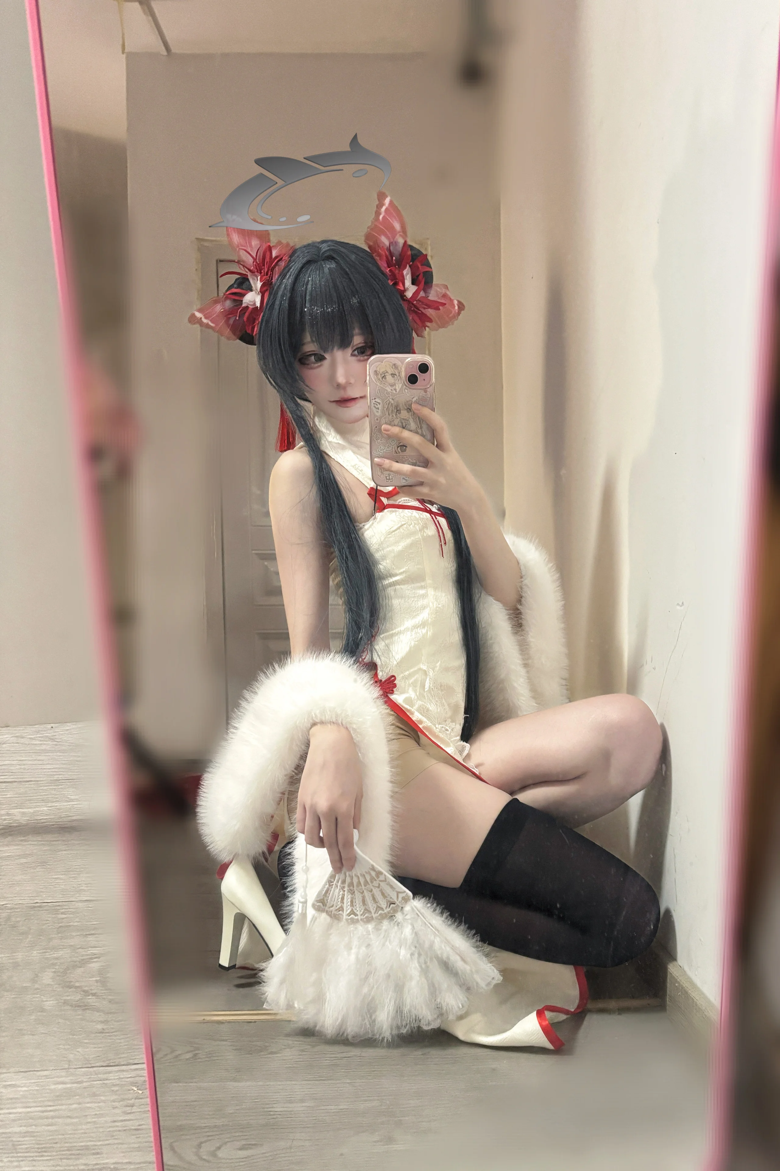 【蔚藍檔案妃咲cos】新春旗袍試衣記錄