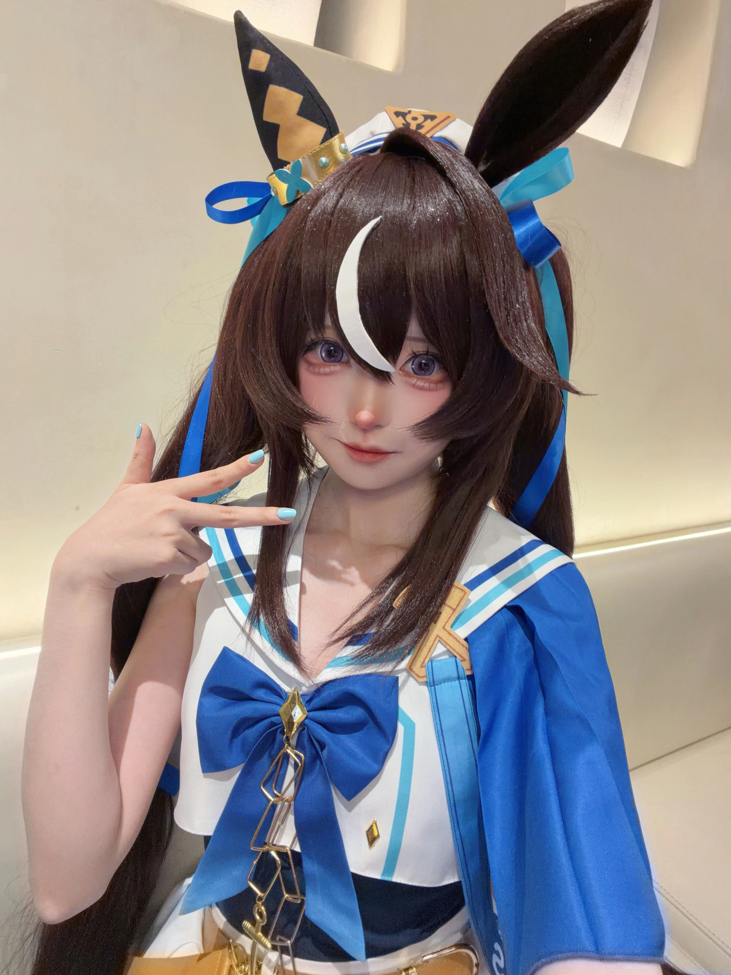 【强击cos】水手服配色的赛场外结算时刻 - 第 2 张