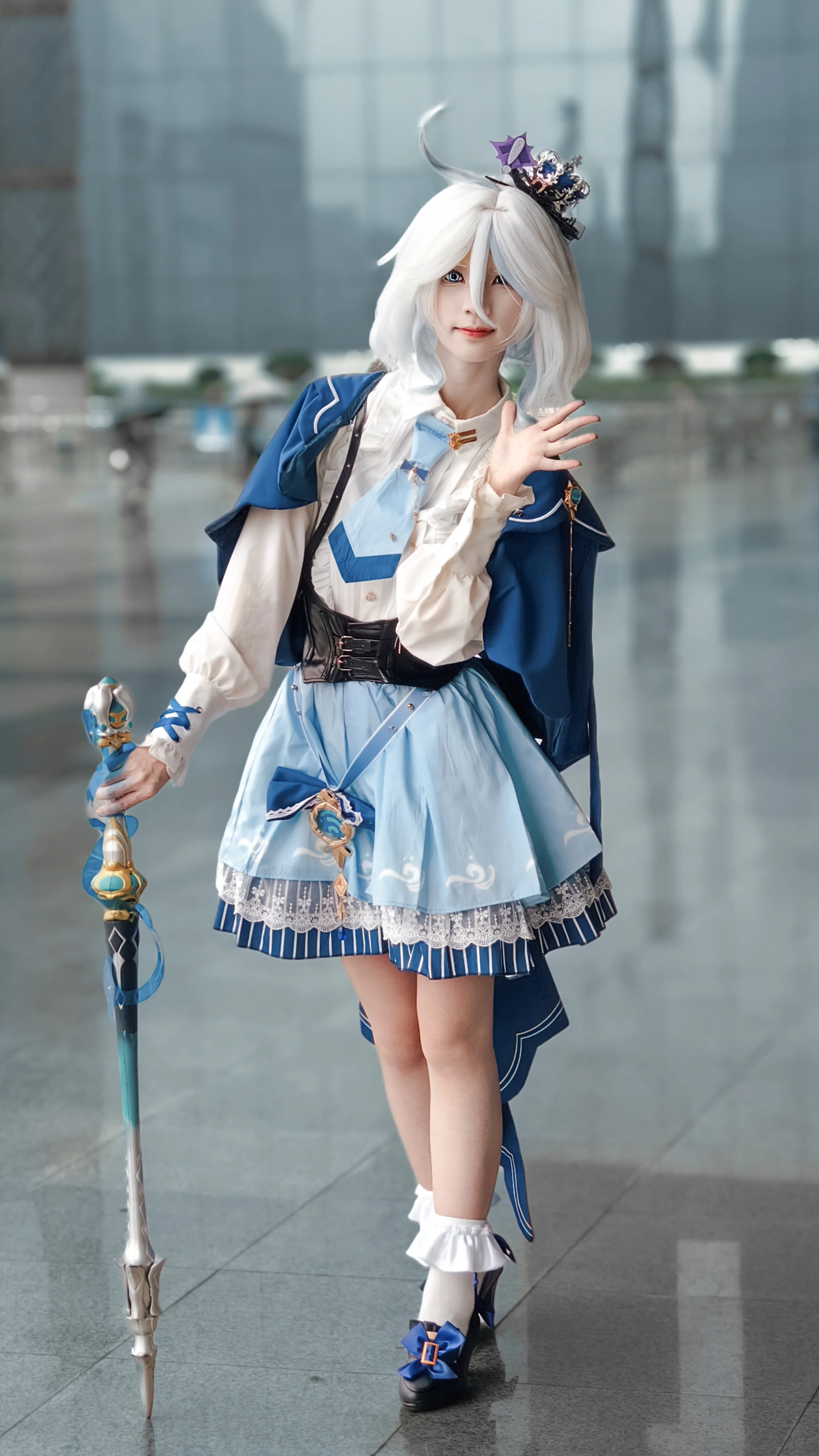 【芙宁娜cos】原神枫丹水神，漫展返图分享