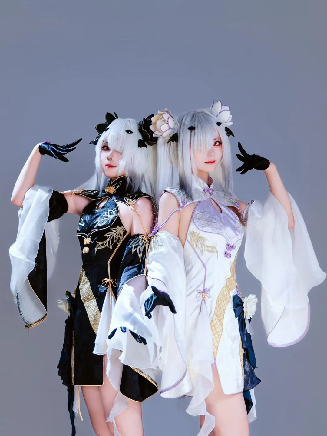 【妖兰cos】FGO中的黑金配色与白发的视觉冲击 - 第 2 张