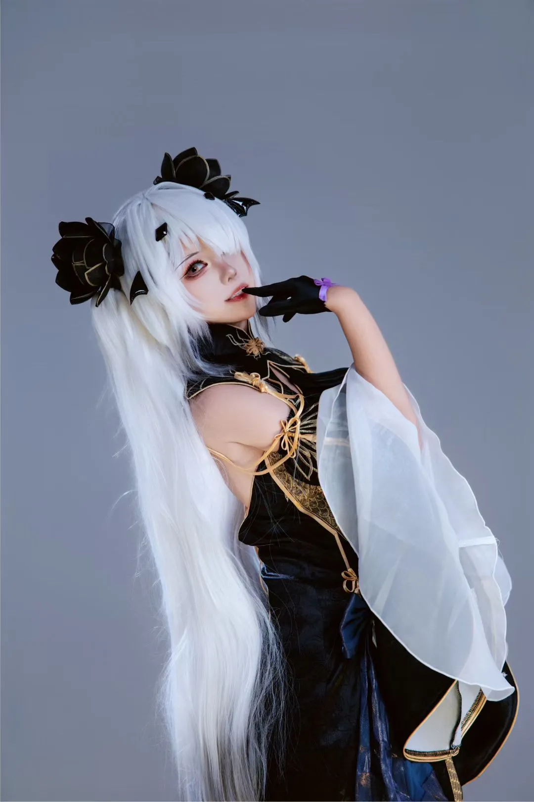【妖兰cos】FGO中的黑金配色与白发的视觉冲击 - 第 3 张