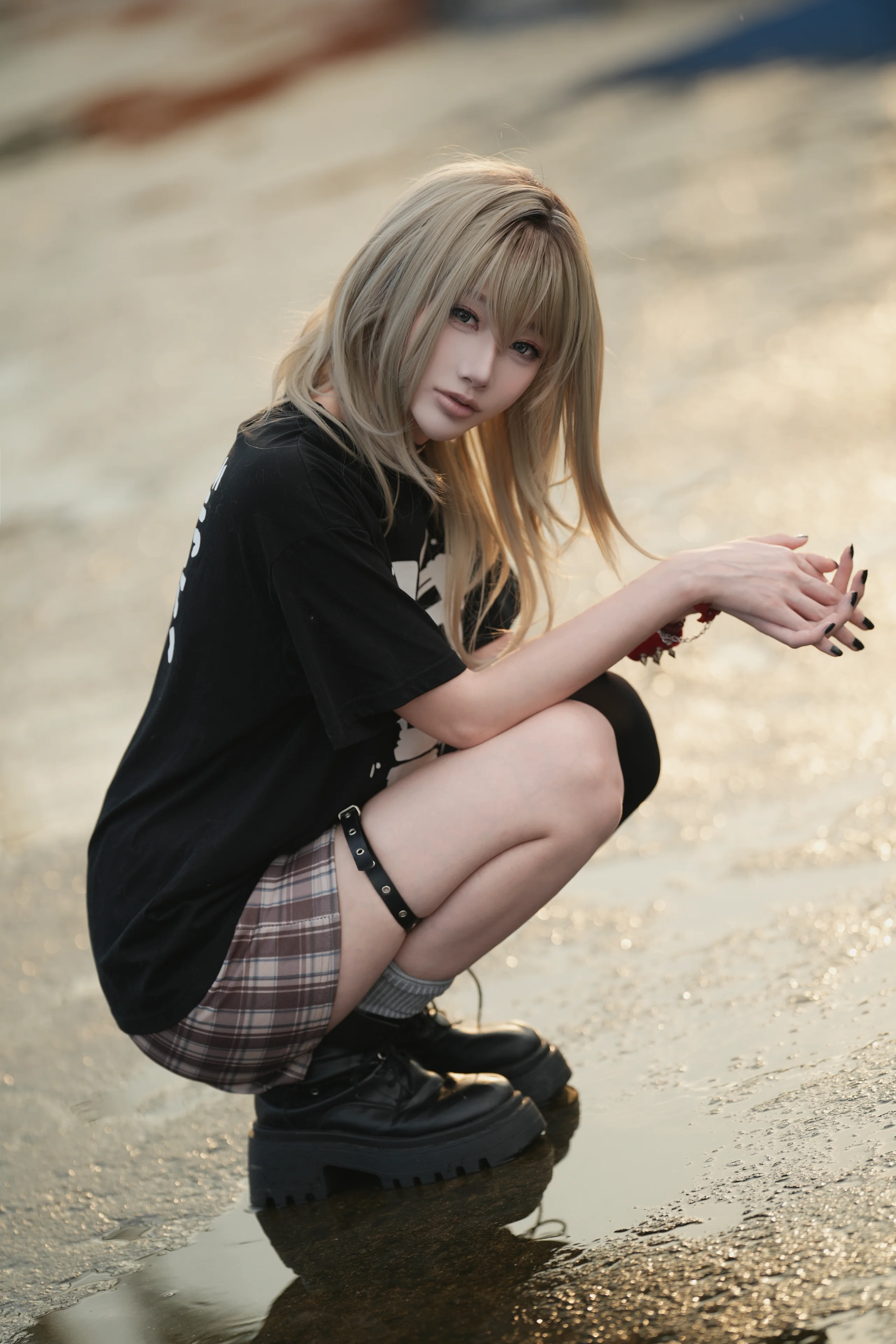 【河原木桃香cos】哭泣少女乐队，握住这份不妥协的瞬间 - 第 4 张