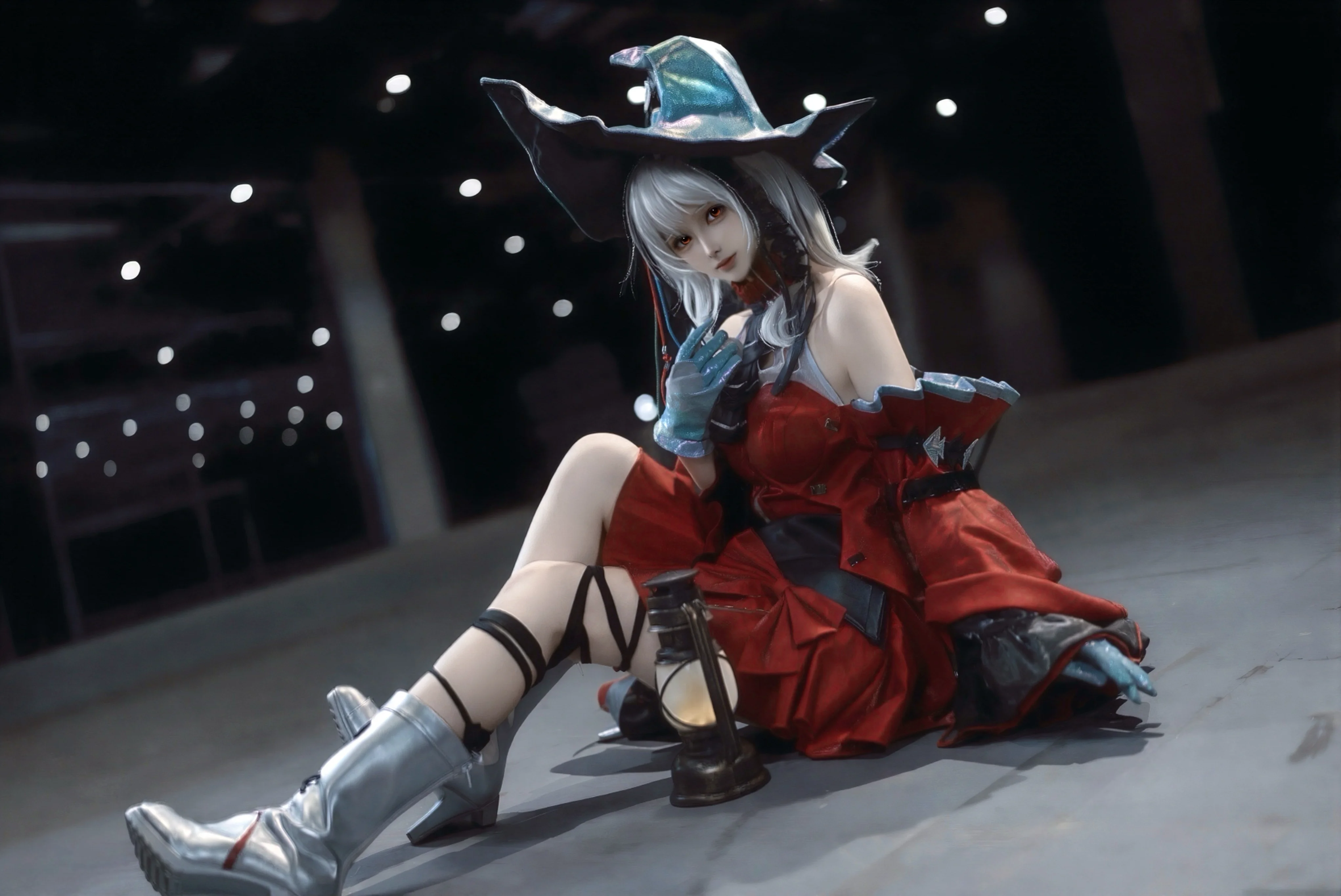 【浊心斯卡蒂cos】明日方舟，BW现场的一抹暗夜流光