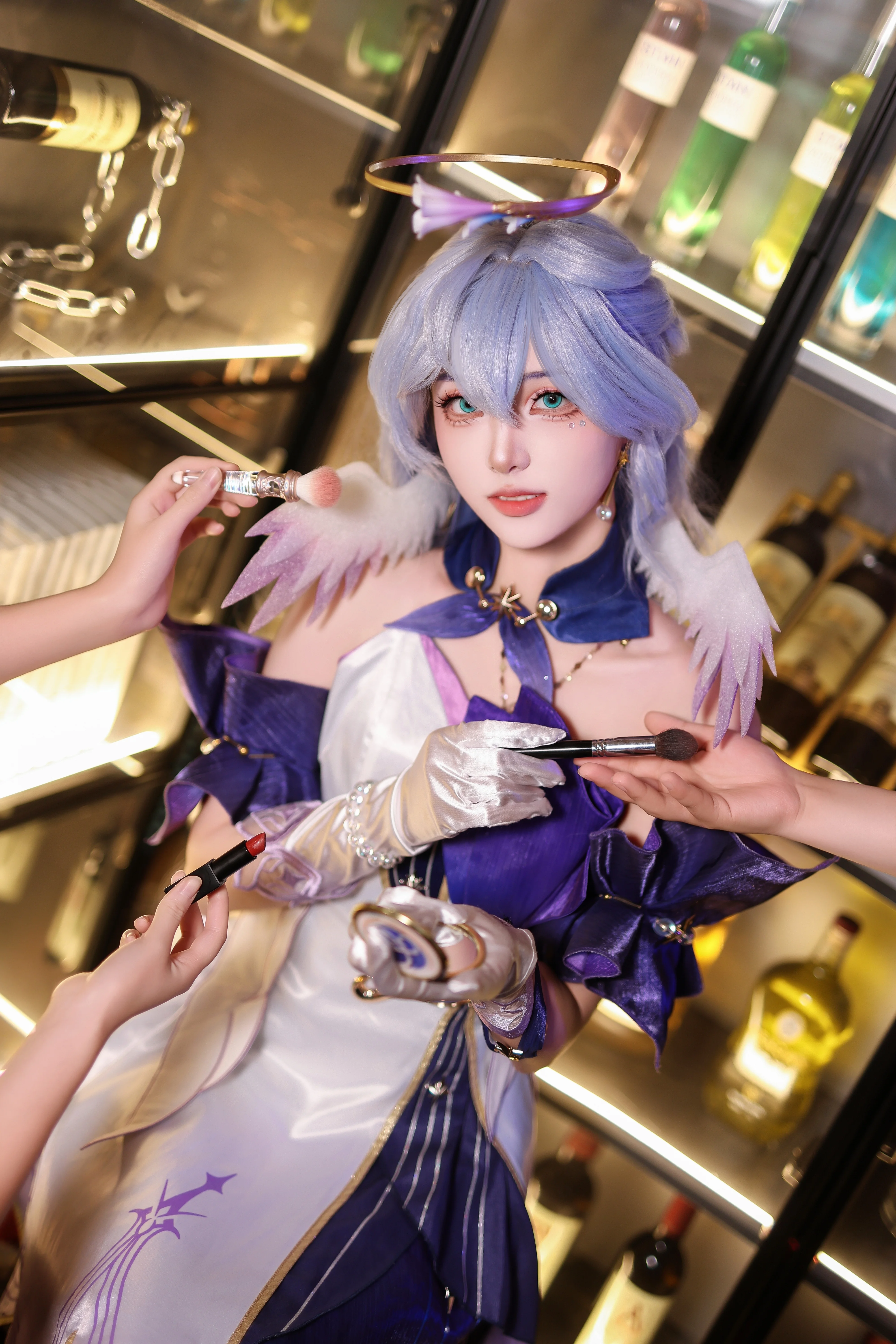 【知更鸟cos】崩坏星穹铁道里的银翼歌者与周末酒馆 - 第 2 张