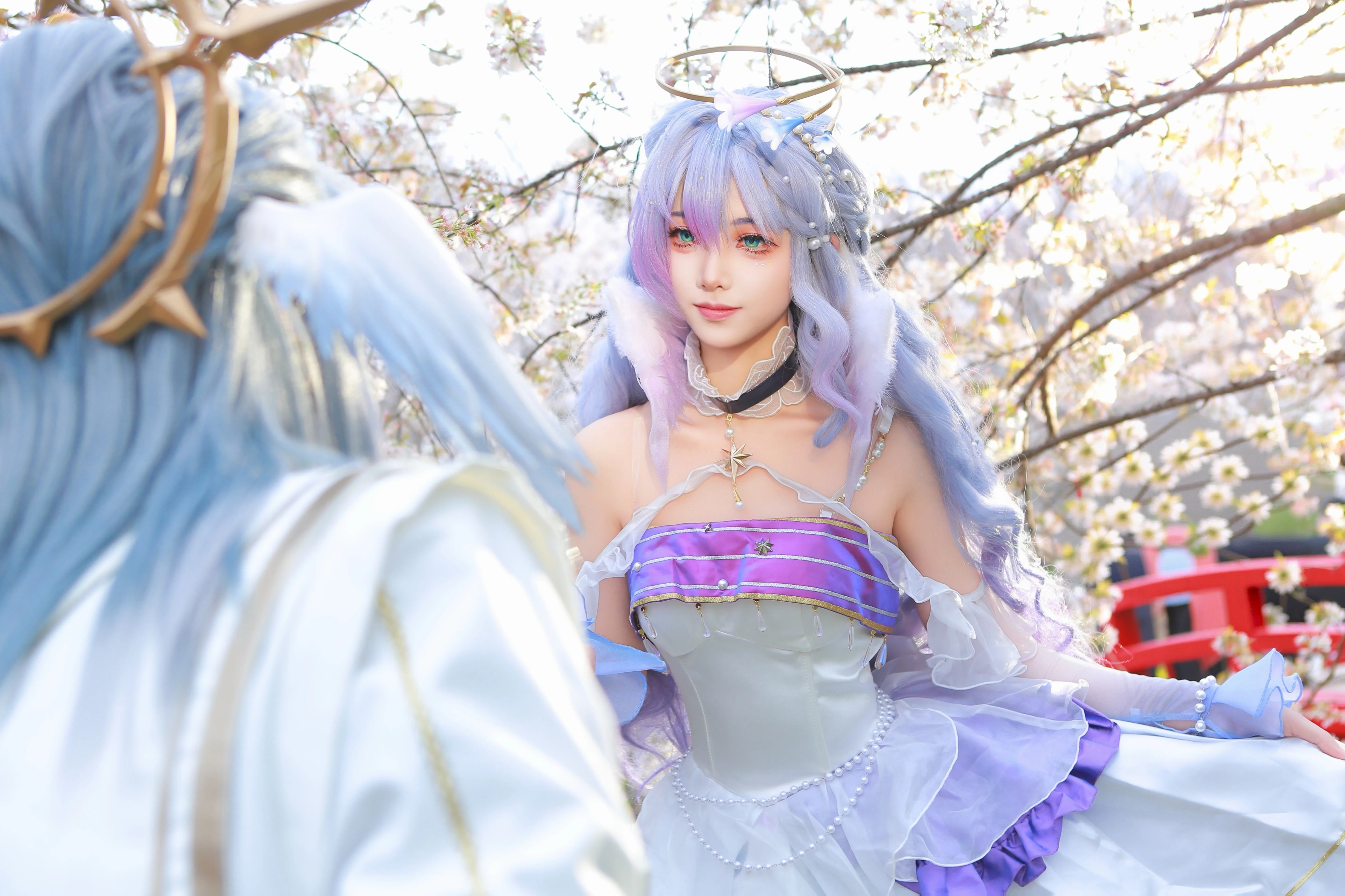 【知更鸟星期日cos】匹诺康尼的春日星轨在樱花树下重演