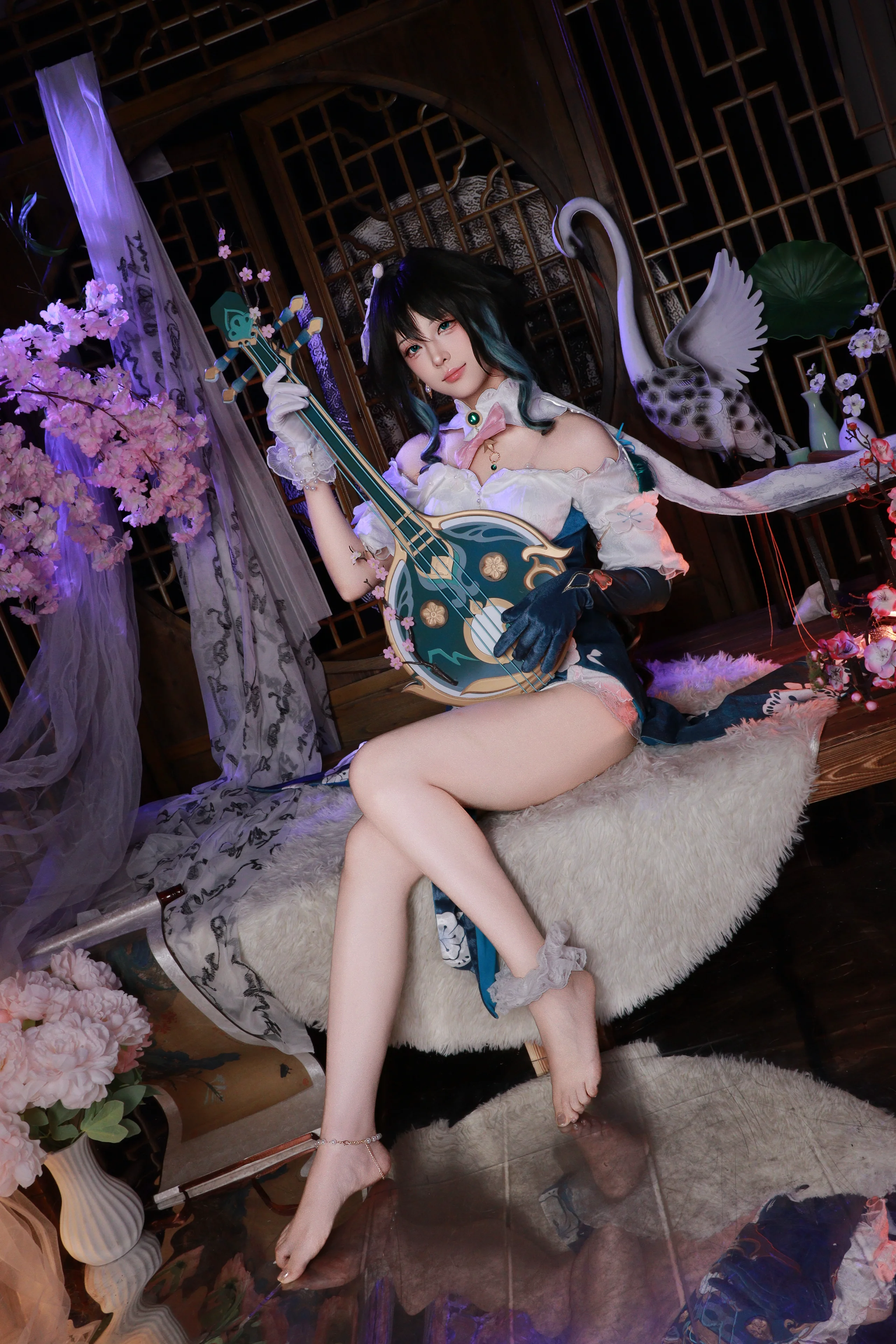 [Ruan Mei Cosplay] The Creator of Honkai: Star Rail, Detail Reproduction and Classical Intentions - Image 1