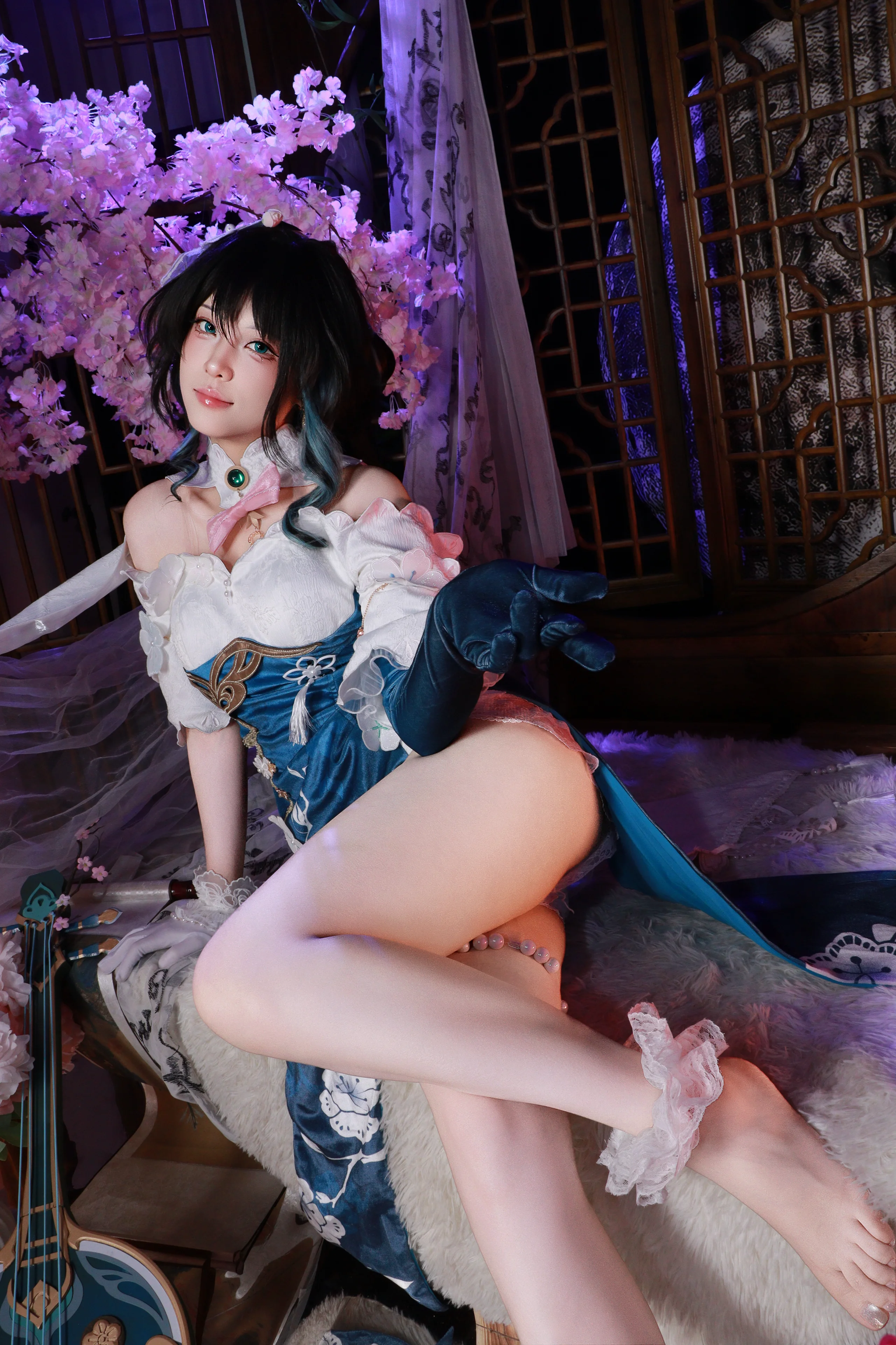 【阮梅cos】还原崩坏星穹铁道里的古典韵味 - 第 1 张