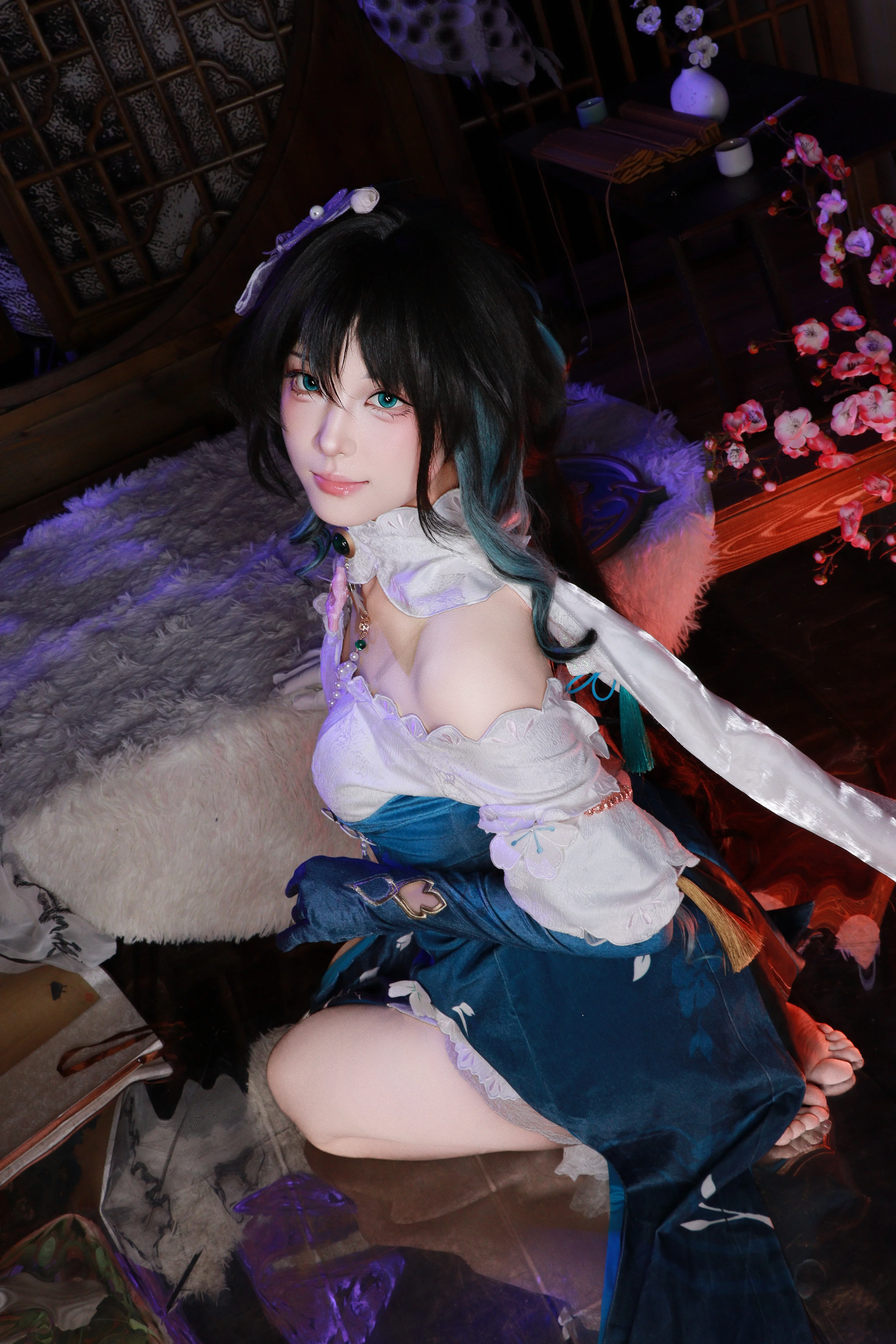【阮梅cos】还原崩坏星穹铁道里的古典韵味 - 第 4 张