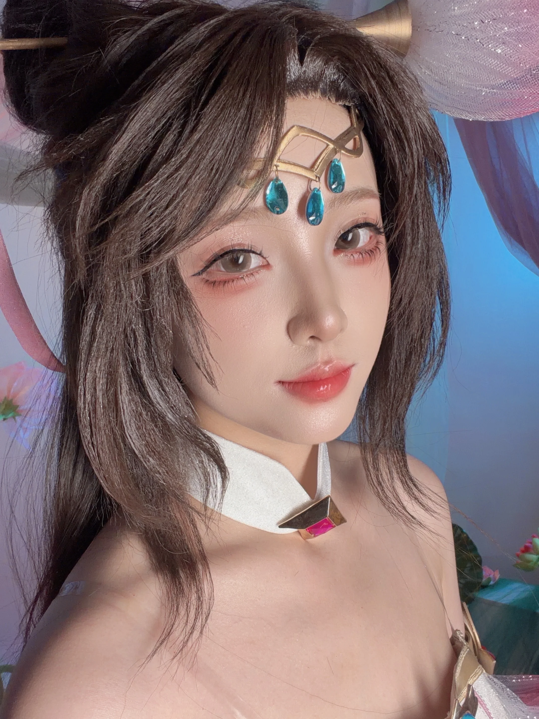 【王者荣耀貂蝉cos】柔光纱幔间的灵动定格 - 第 5 张