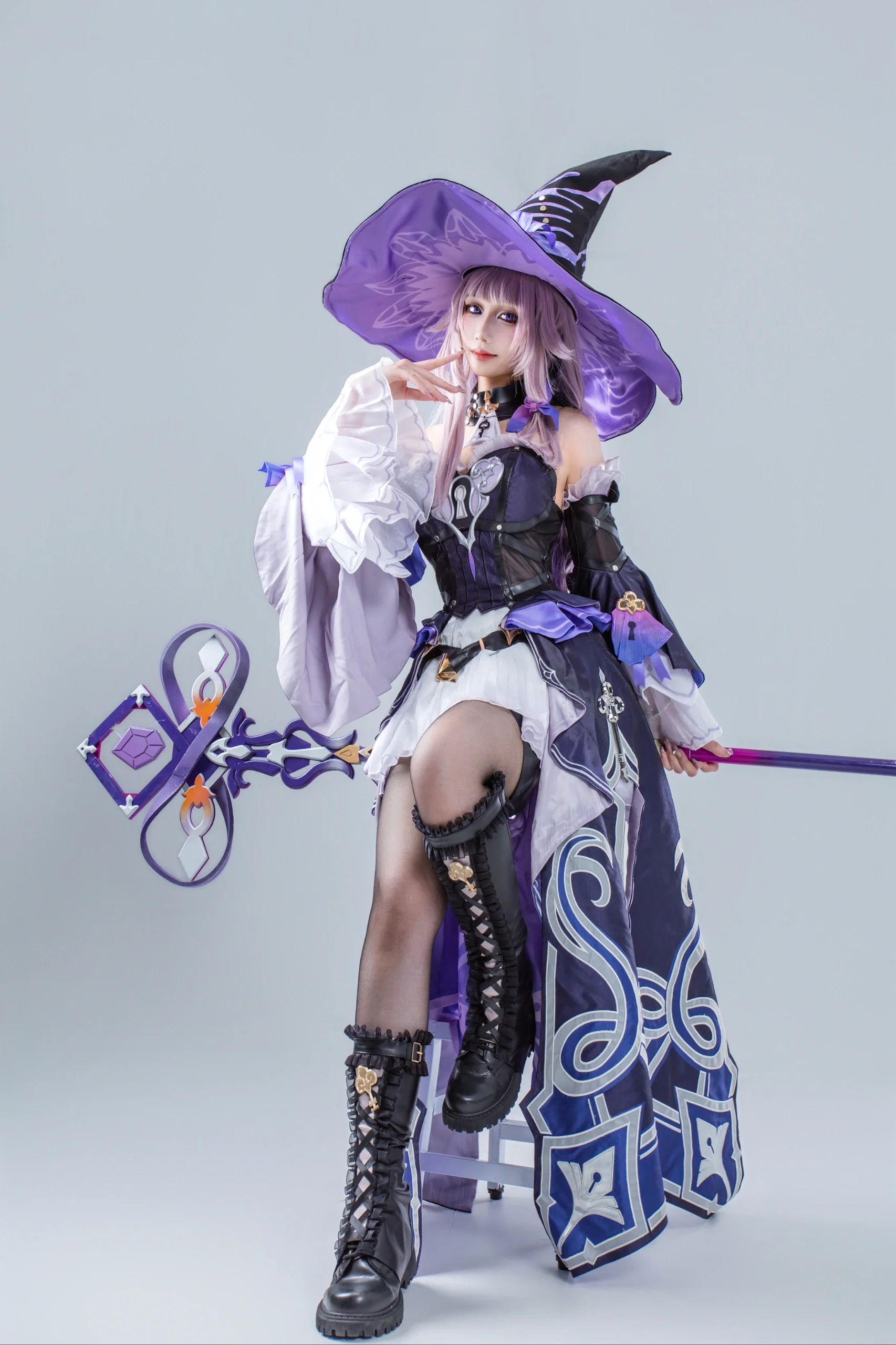 【ヘルタ コスプレ】崩壊：スターレイルの魔導師の長袍と道具の完全記録