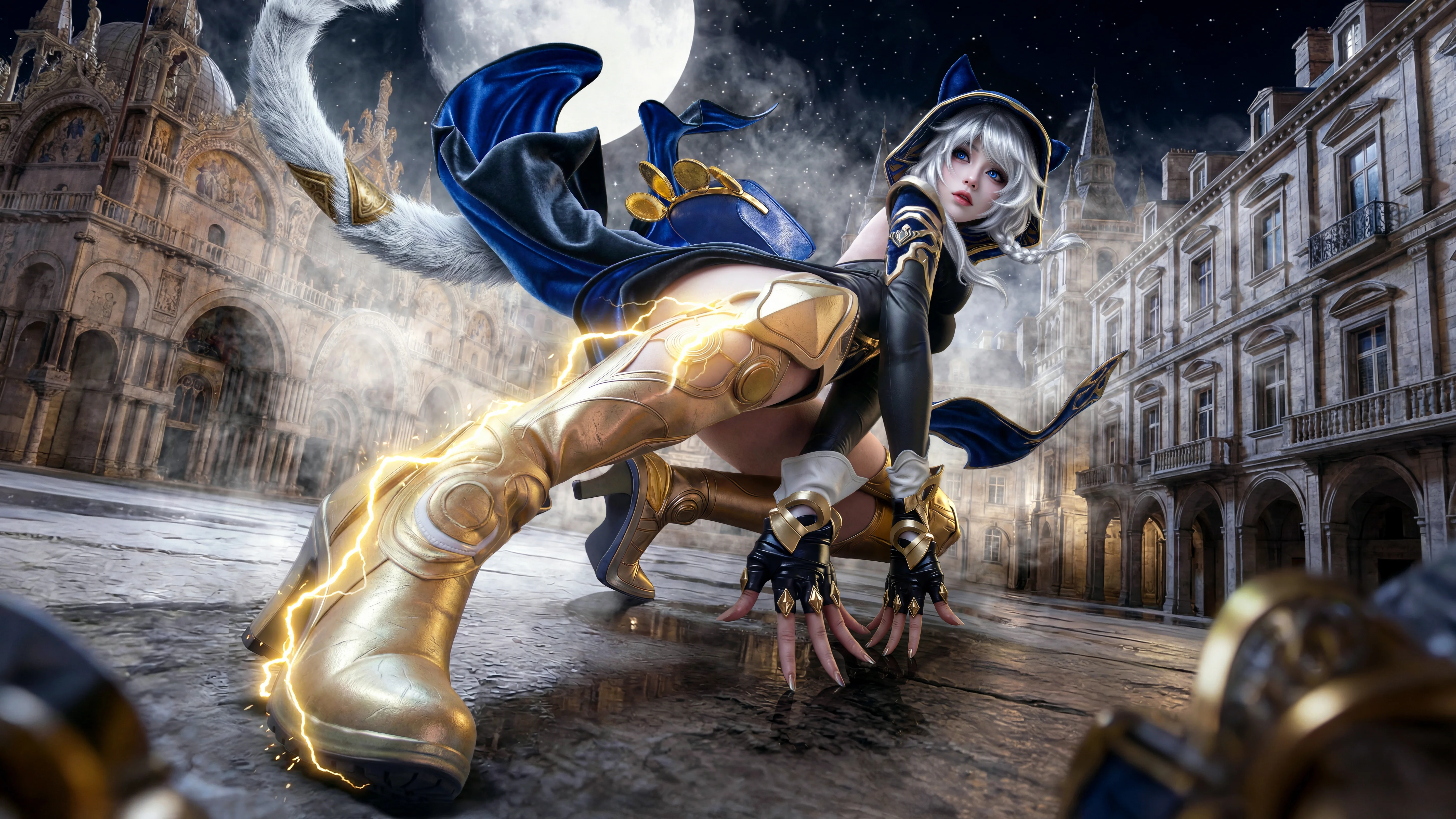 【赛飞儿cos】崩坏星穹铁道的月夜猎手