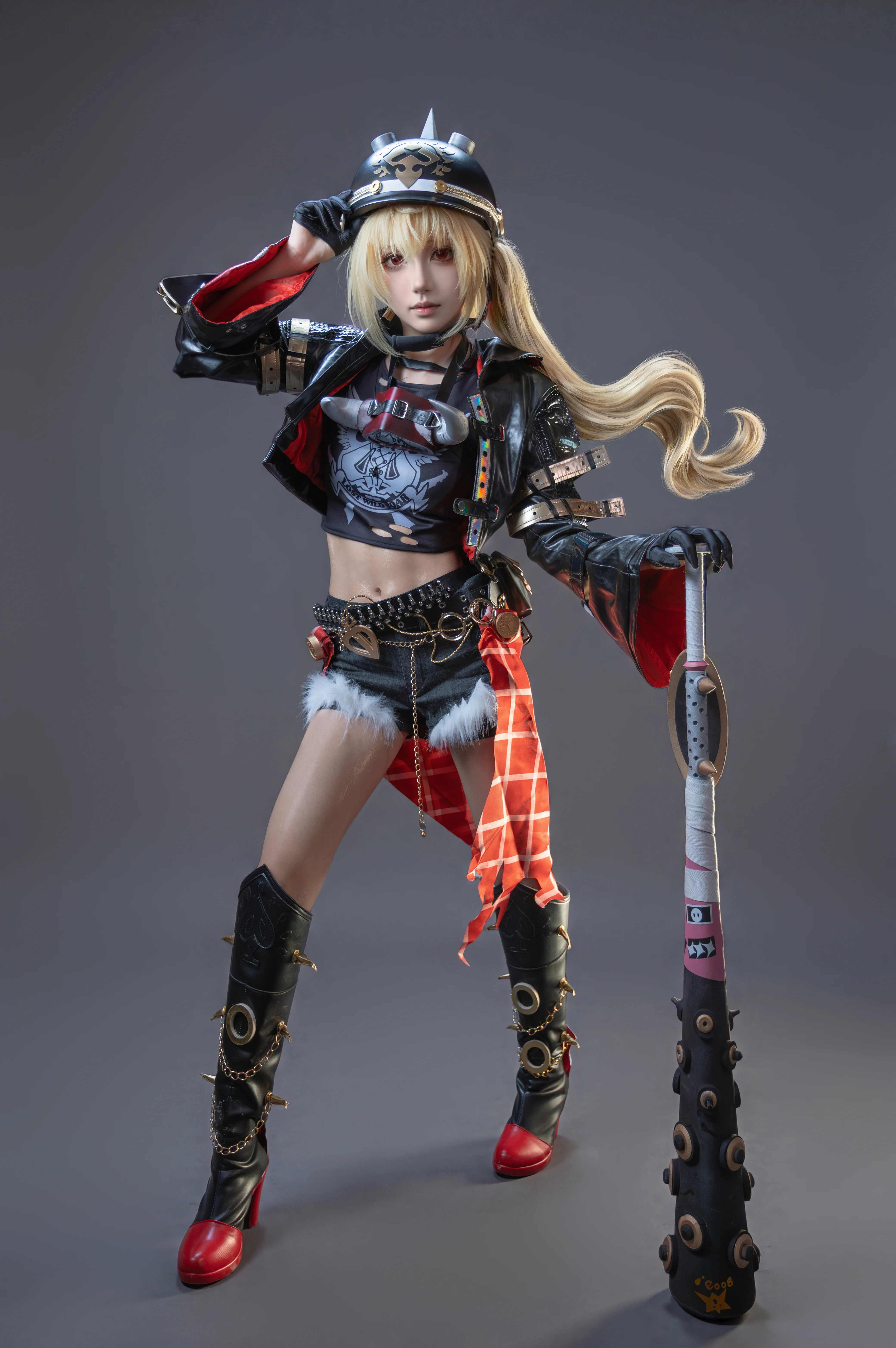 【露西cos】绝区零叛逆机车朋克风还原实录 - 第 2 张