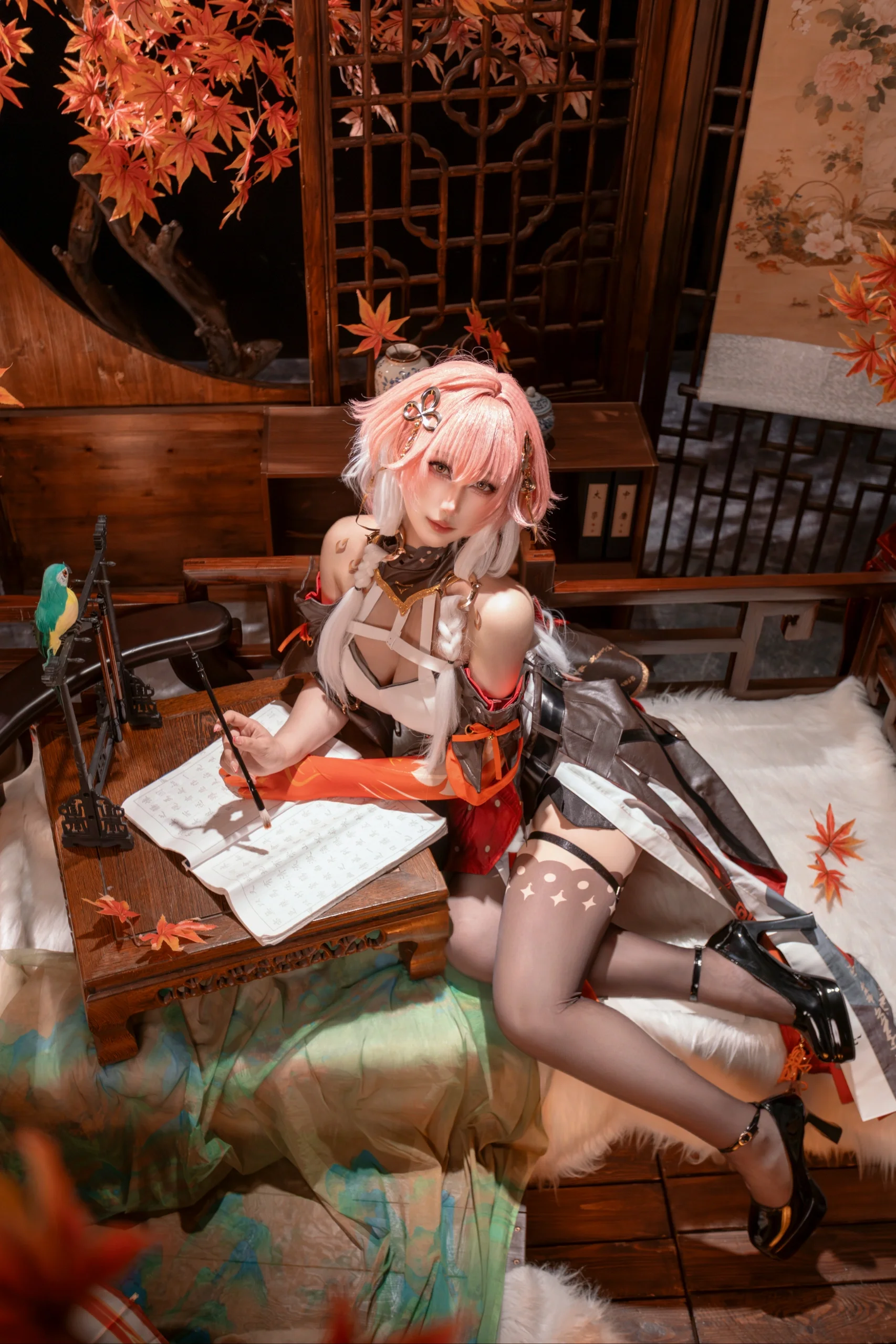 [Changli Cosplay] Stepping into a Wash-Painting Poem in Wuthering Waves: Today's Elegance and Heroic Grace - Image 1