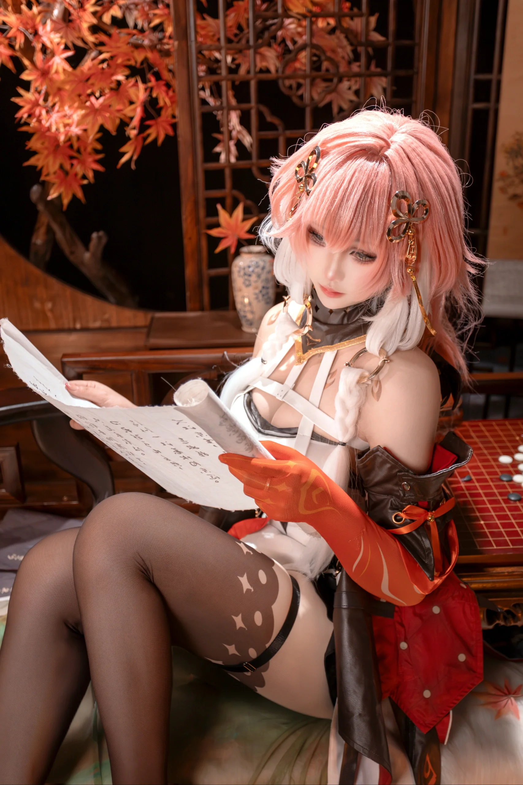 [Changli Cosplay] Stepping into a Wash-Painting Poem in Wuthering Waves: Today's Elegance and Heroic Grace - Image 5