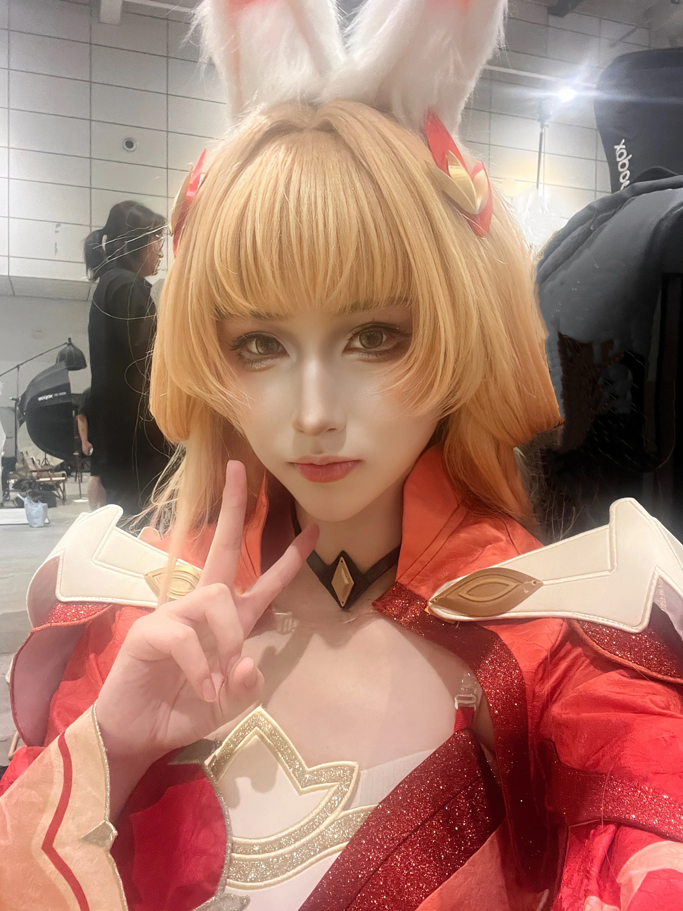 【王者荣耀公孙离cos】展会后场的抓拍记录