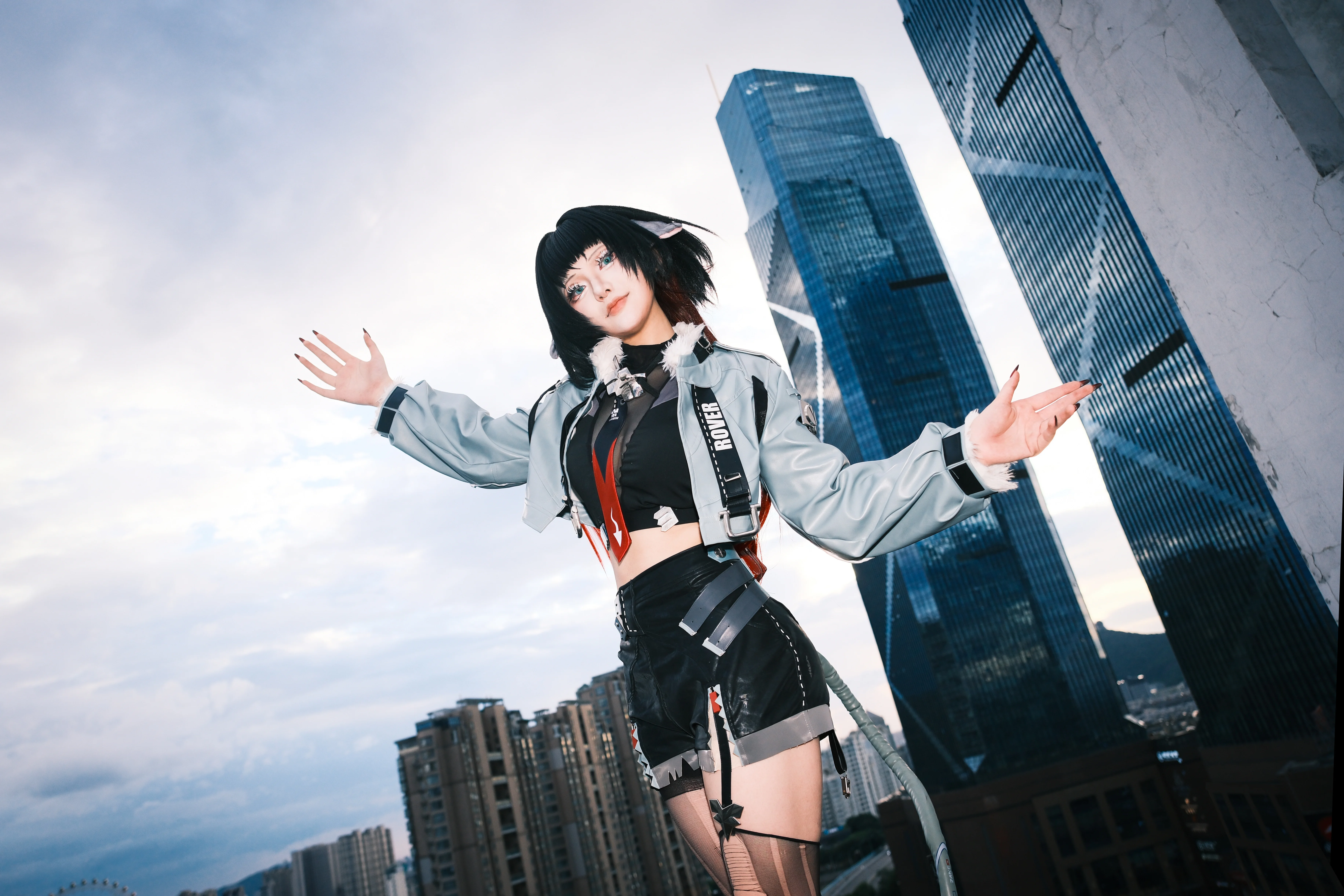 【简杜cos】绝区零新艾利都天台随拍 - 第 2 张