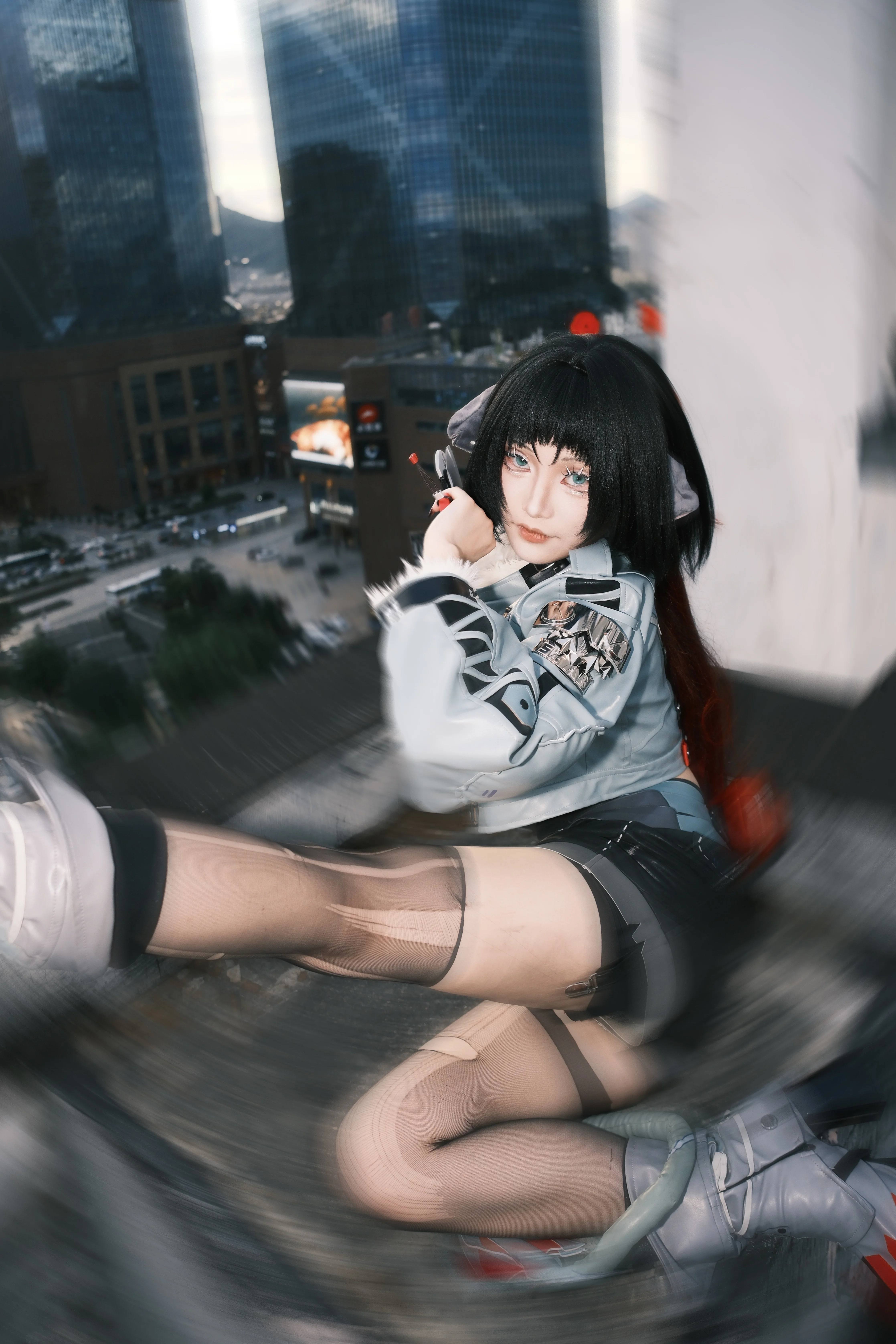 【简杜cos】绝区零新艾利都天台随拍 - 第 5 张