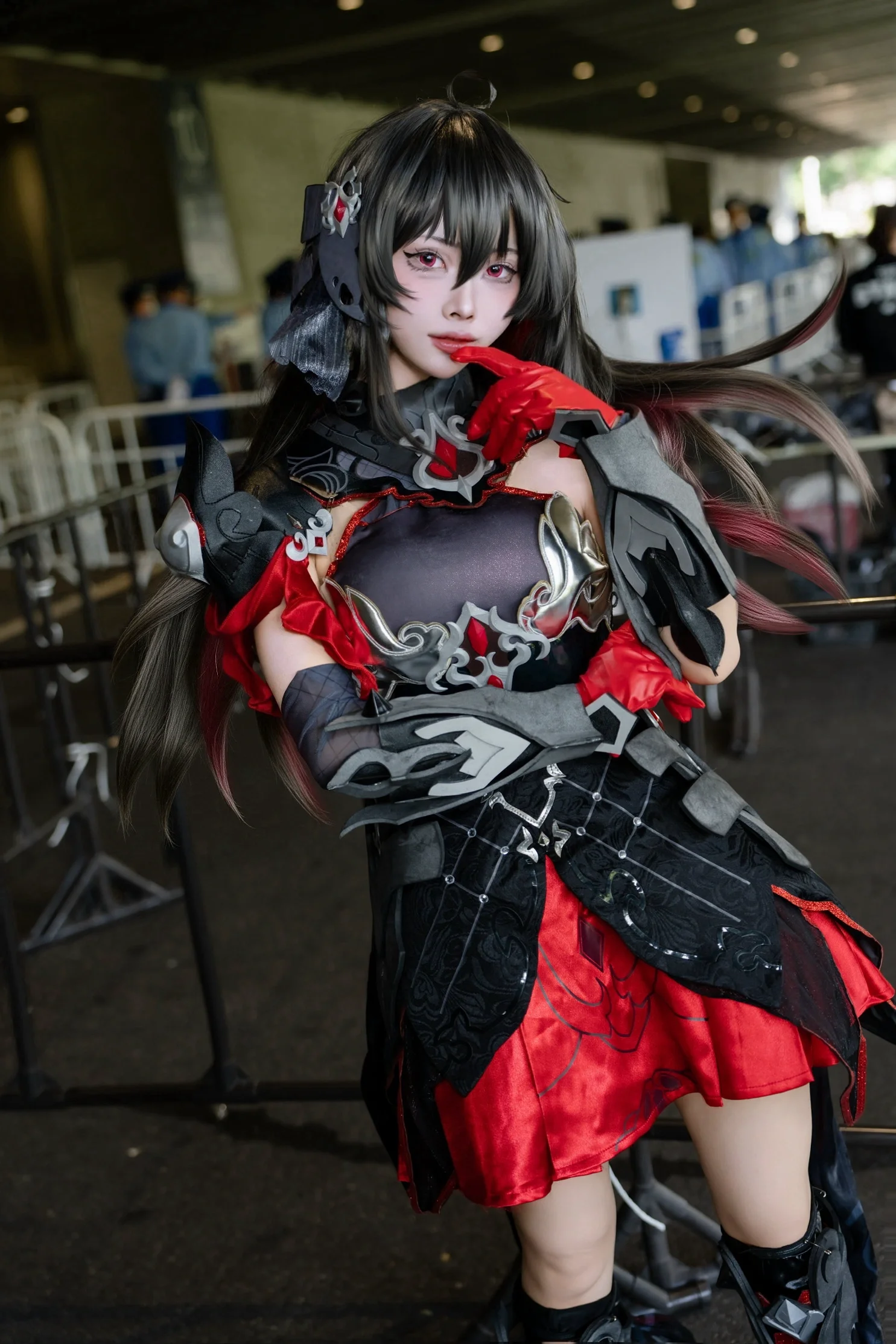 【希兒cos】崩壞3，黑希的暗夜紅妝 - 第 1 張