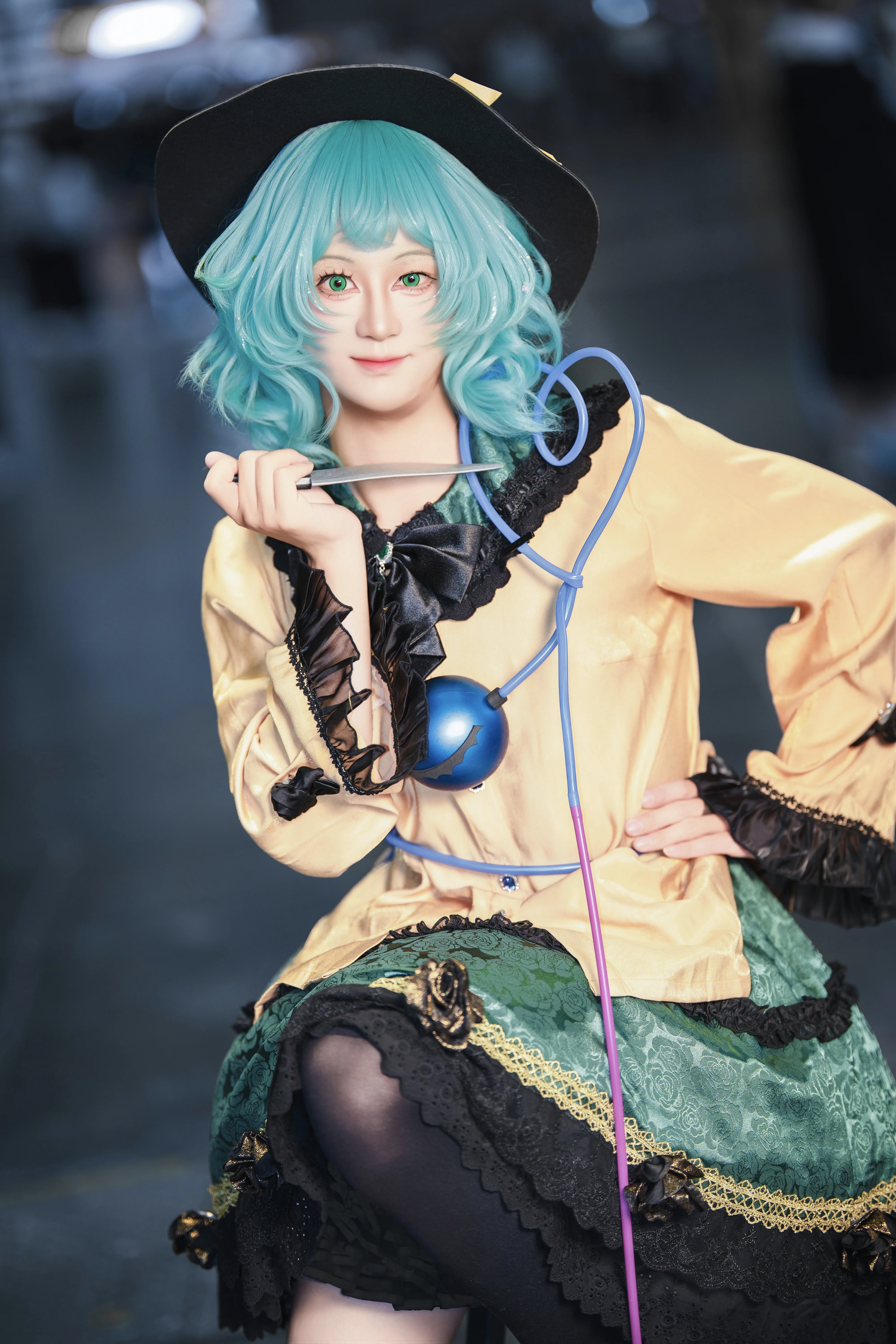 【古明地恋cos】东方project的念动力，想藏在你身后捉迷藏 - 第 3 张
