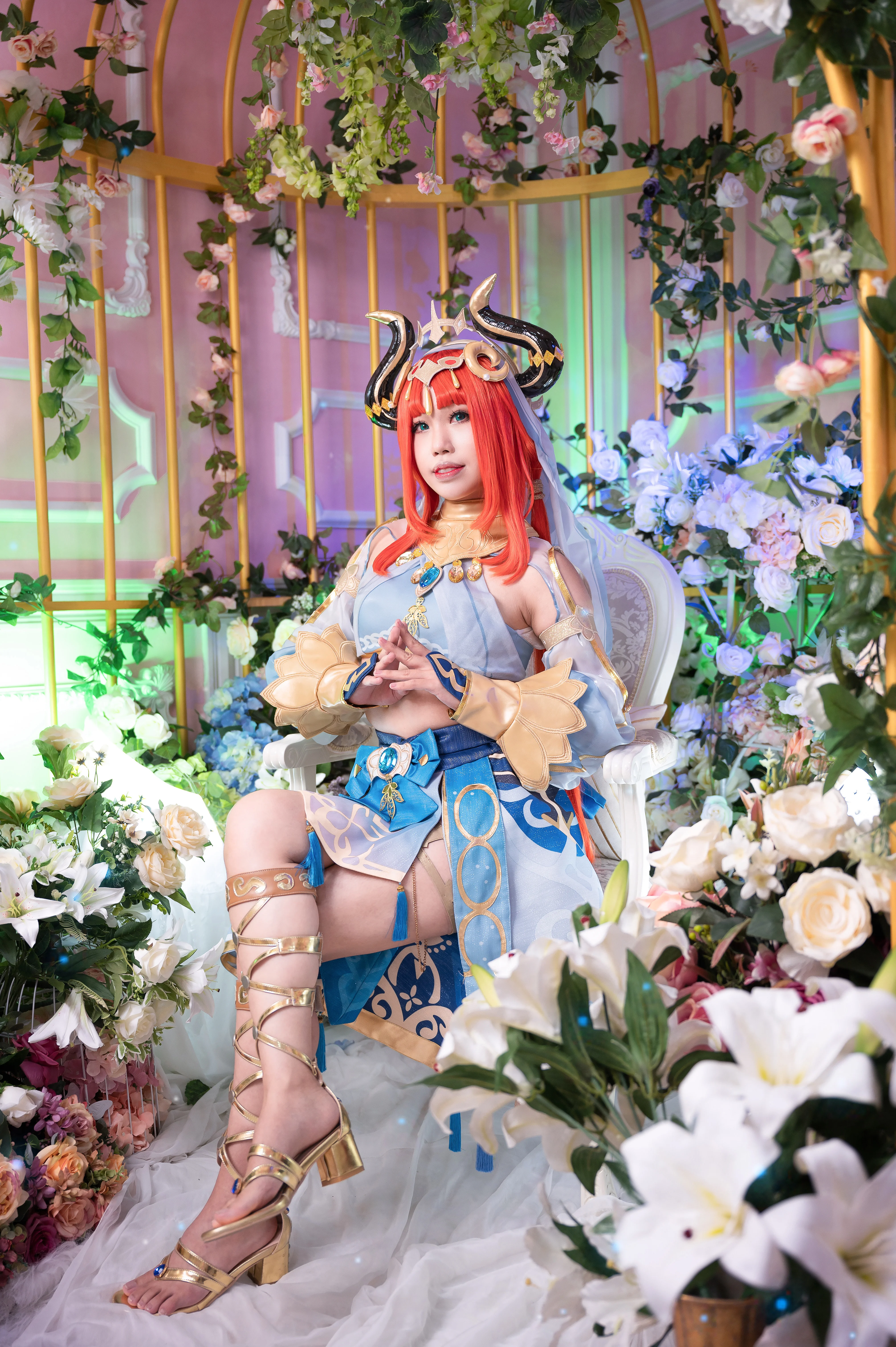 【妮露cos】四年前臺中拍過，這次重返花海重製 - 第 13 張