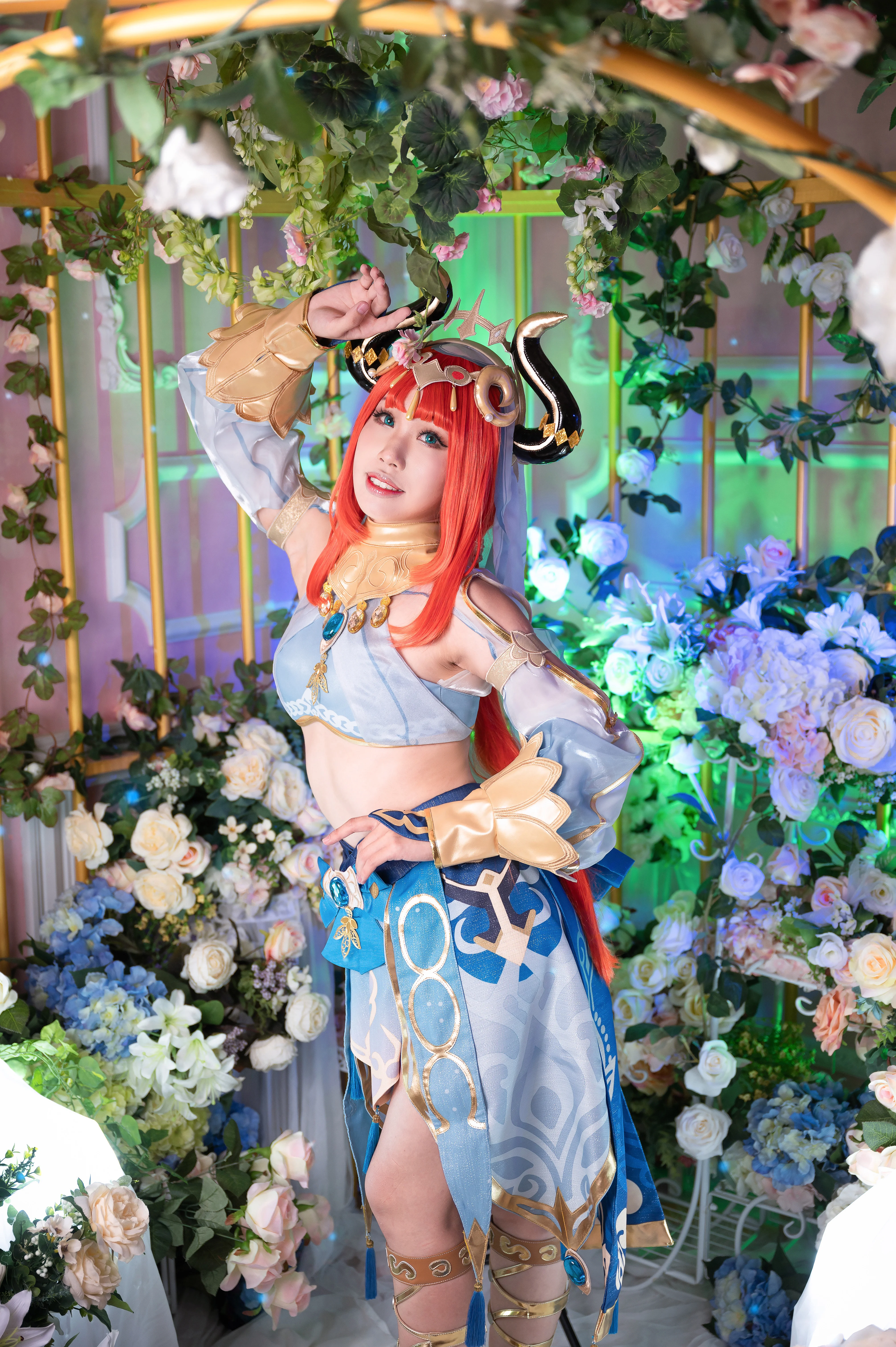 【妮露cos】四年前臺中拍過，這次重返花海重製 - 第 14 張