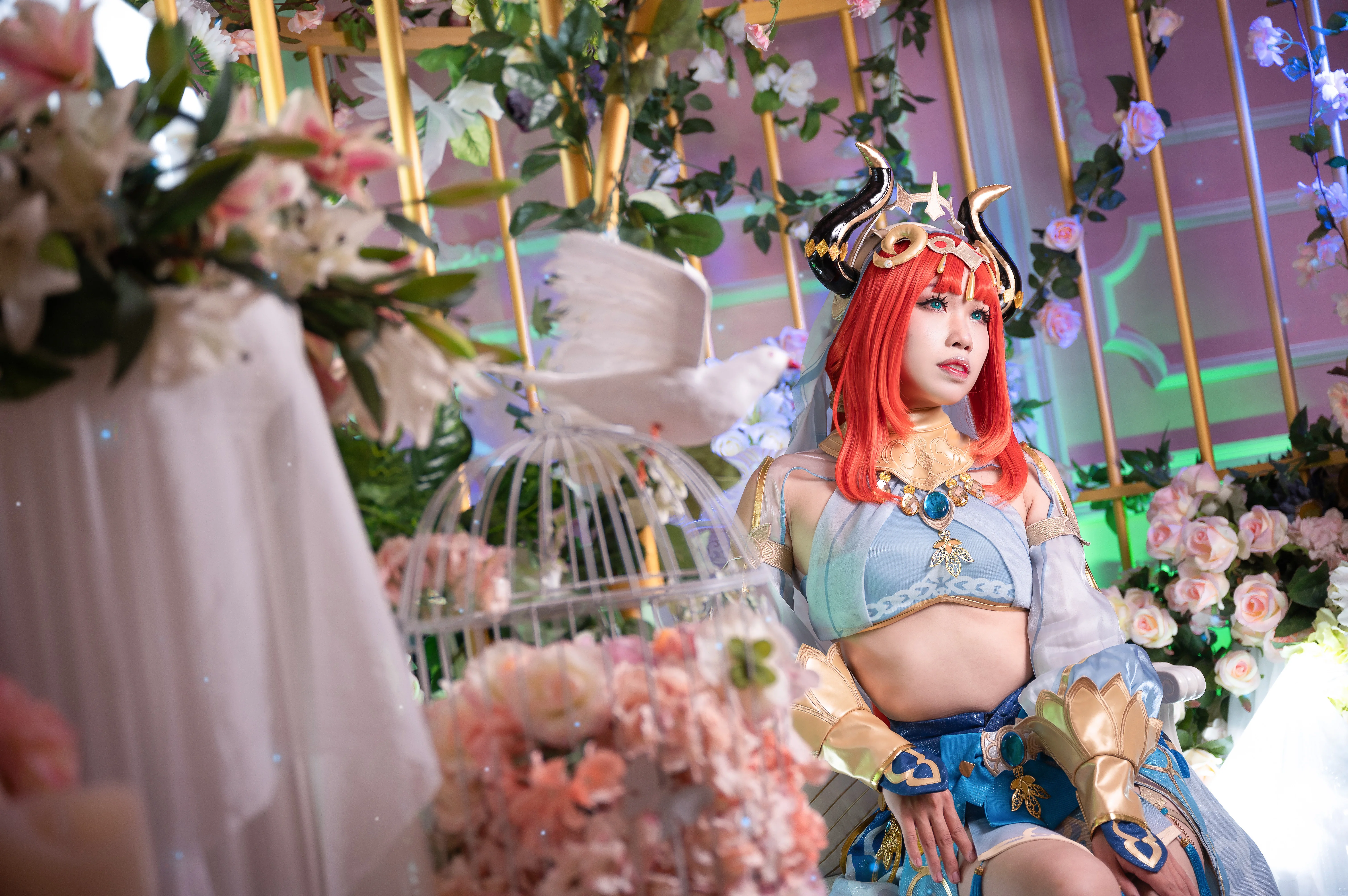 【妮露cos】四年前臺中拍過，這次重返花海重製 - 第 3 張