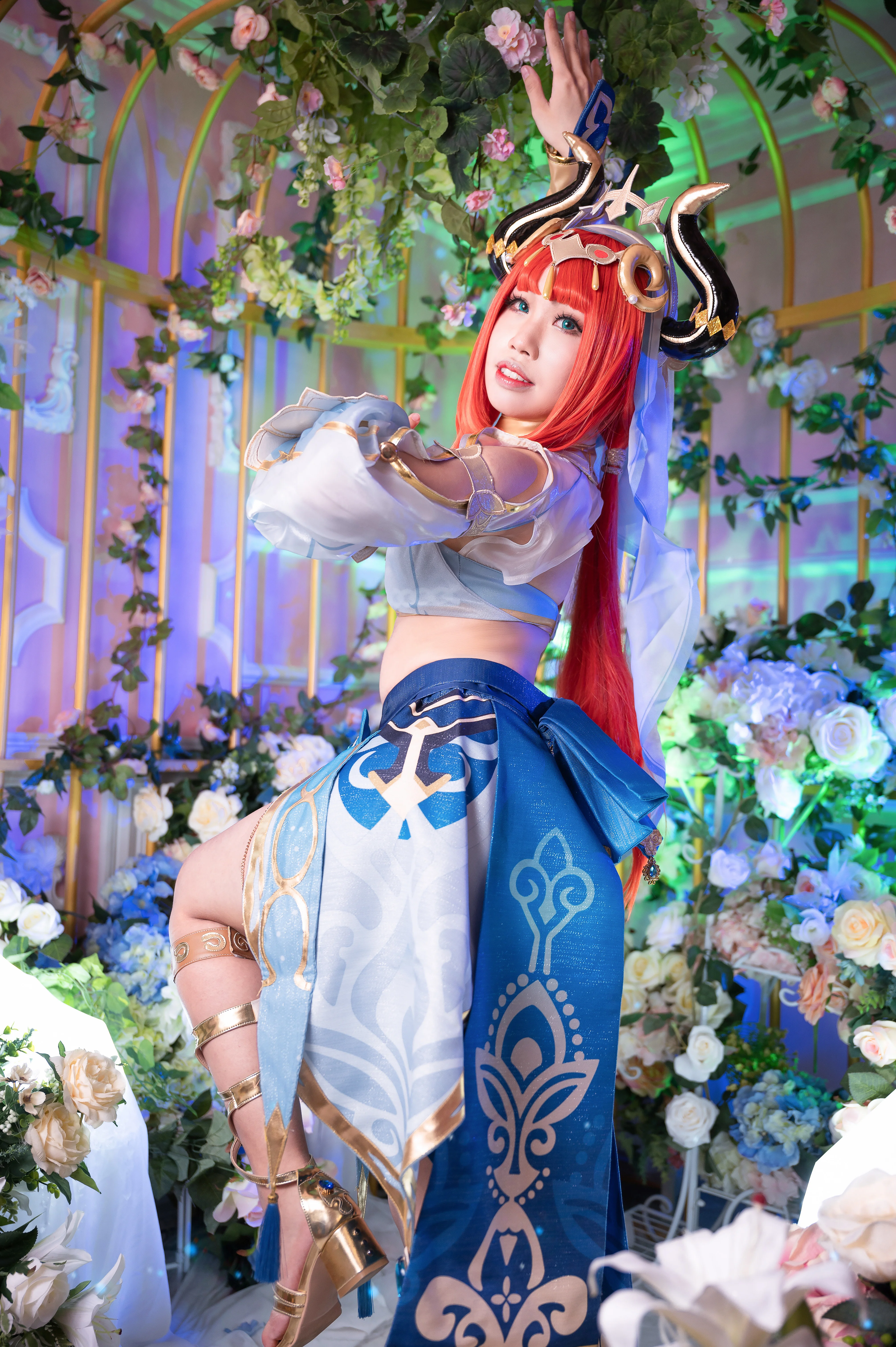 【妮露cos】四年前臺中拍過，這次重返花海重製