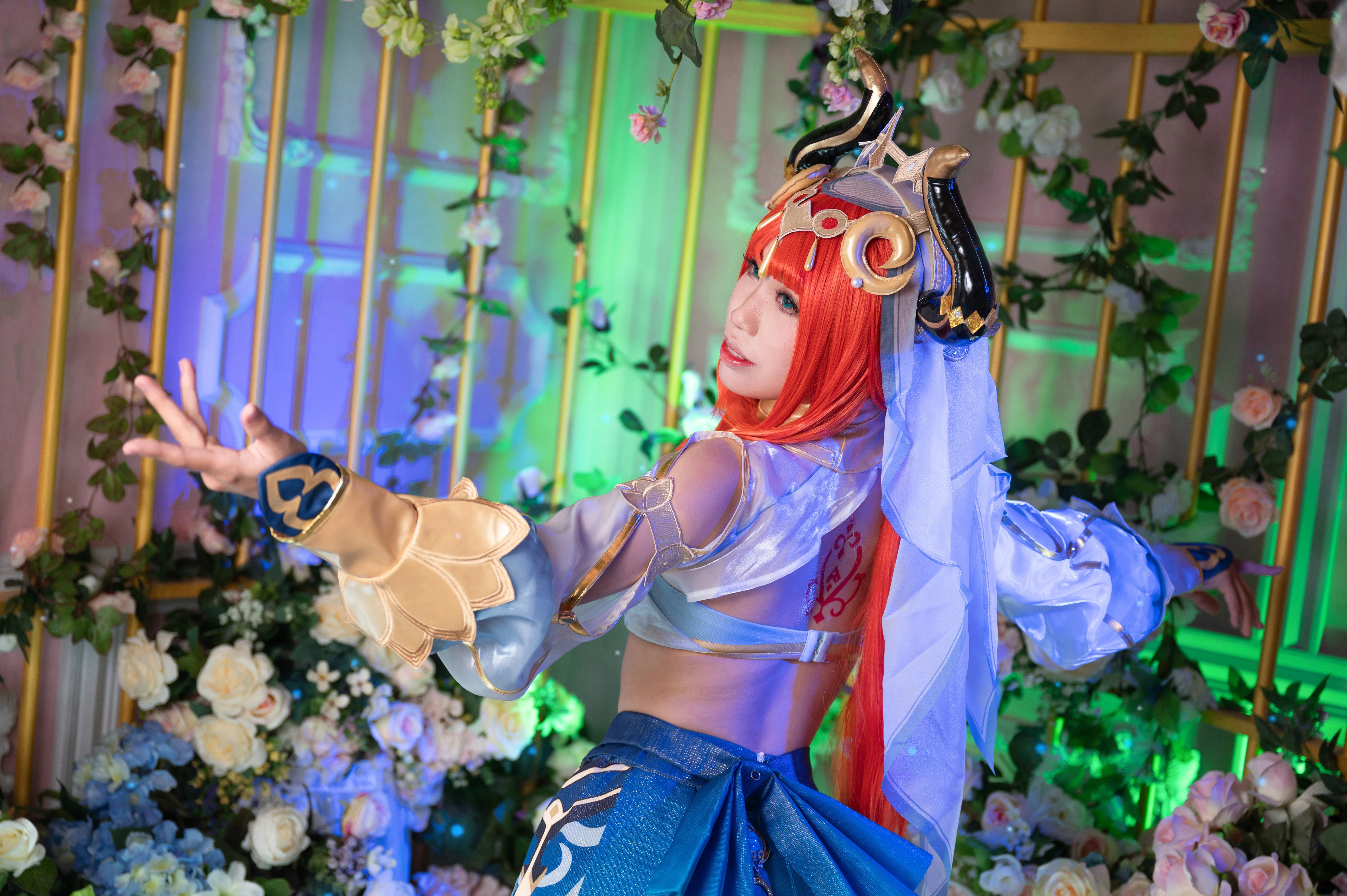 【妮露cos】四年前臺中拍過，這次重返花海重製 - 第 6 張