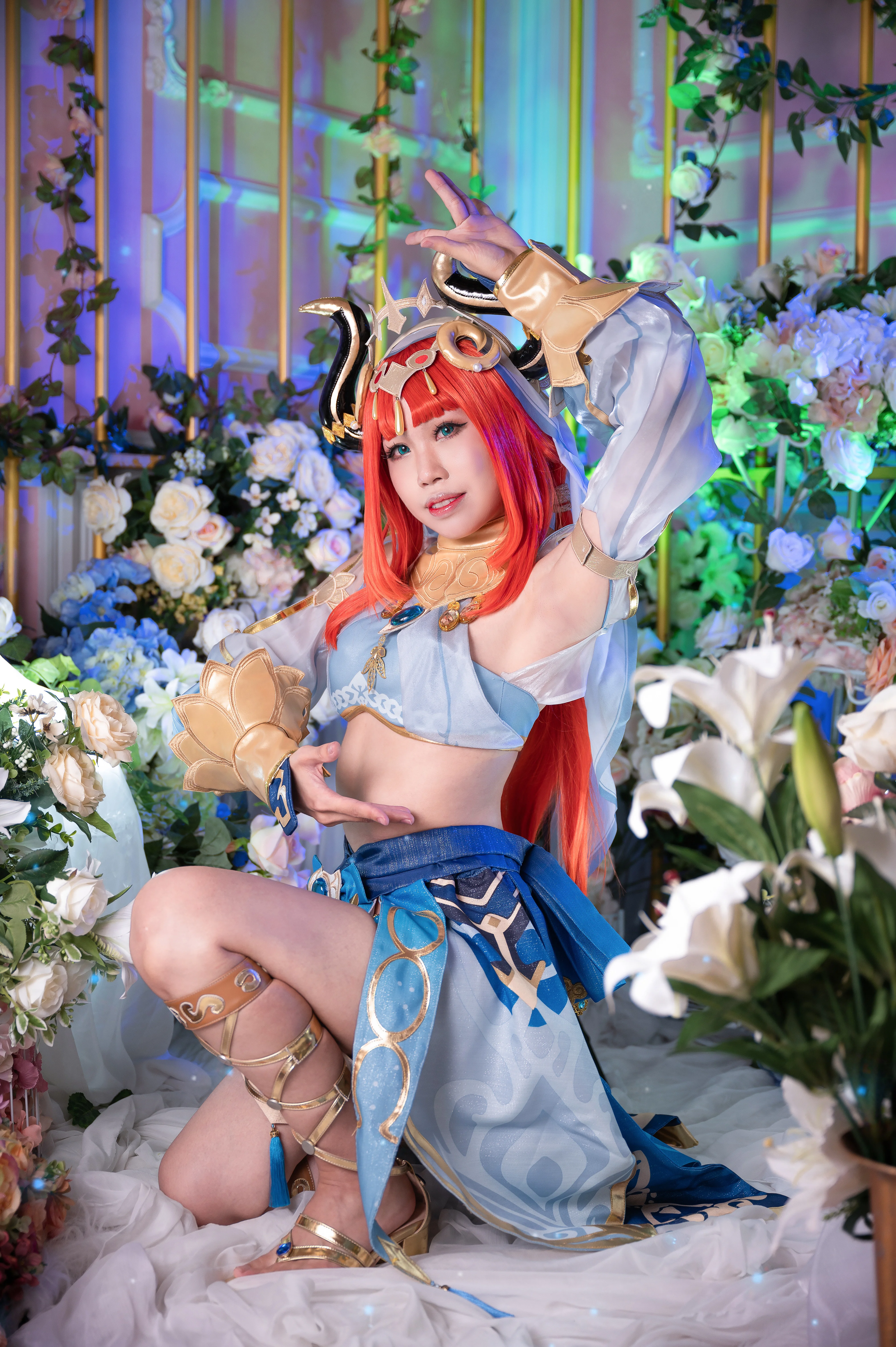 【妮露cos】四年前臺中拍過，這次重返花海重製 - 第 7 張