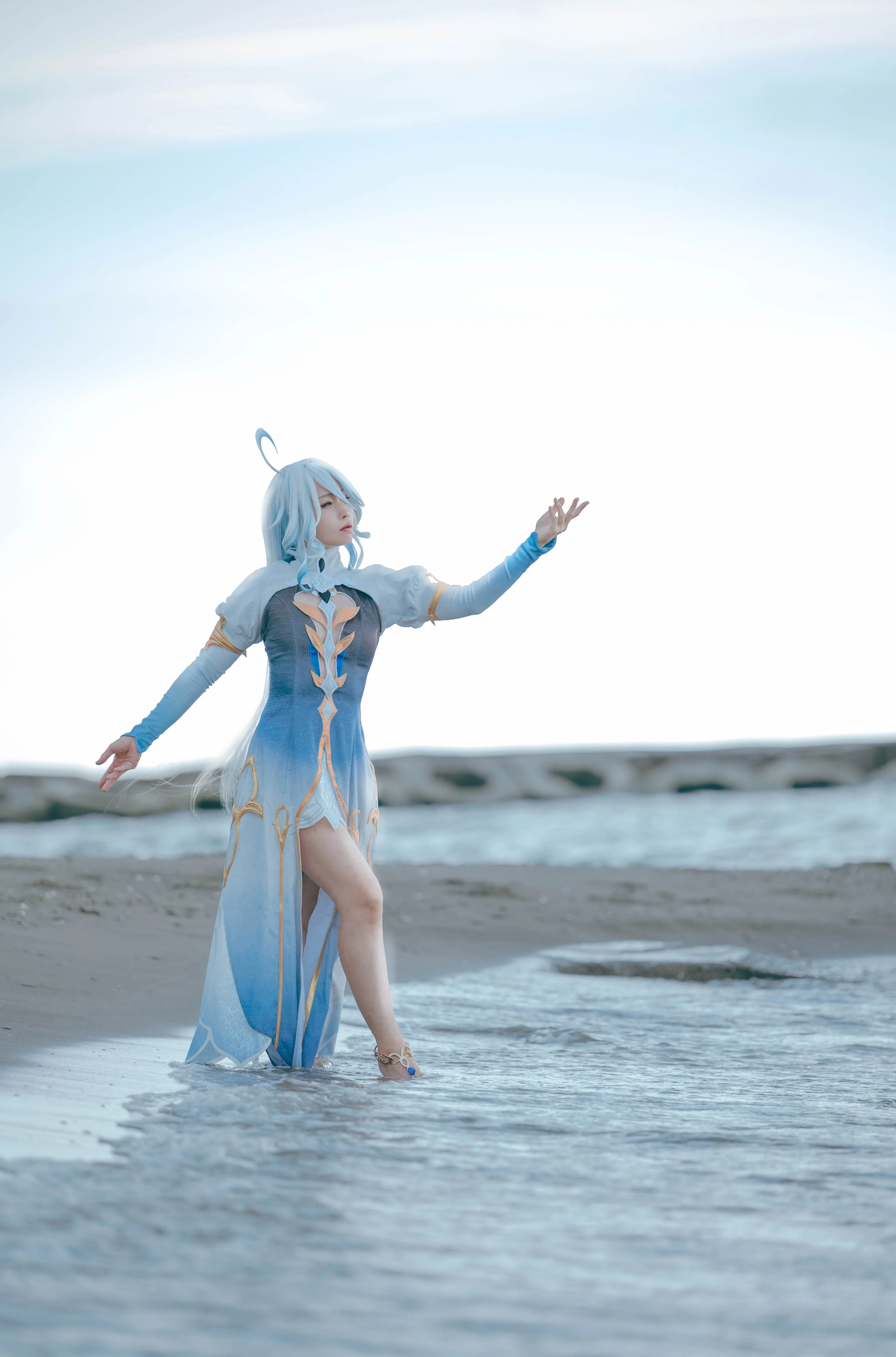 【芙宁娜cos】枫丹这段水神剧情的情绪张力太强了 - 第 1 张