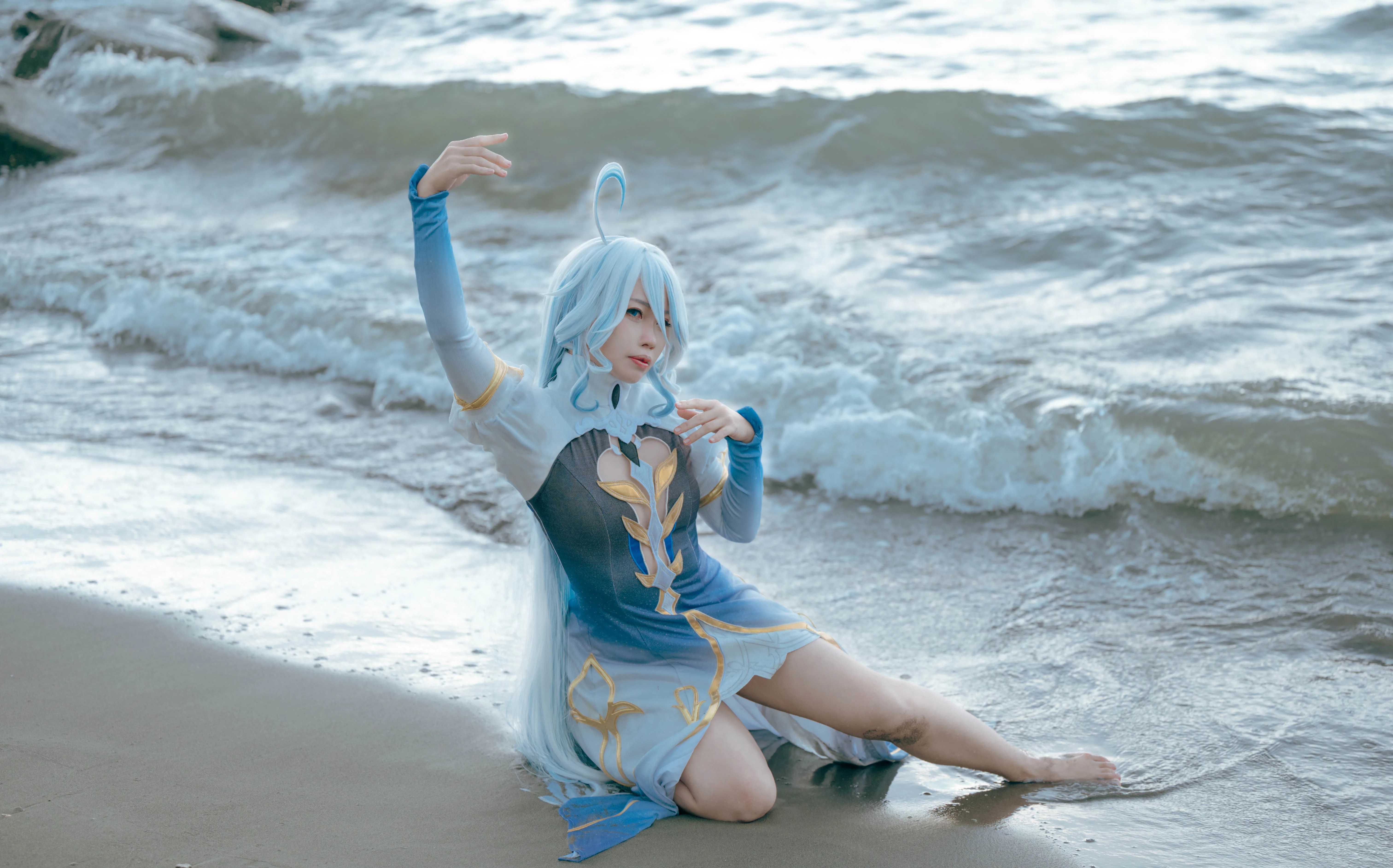 【芙宁娜cos】枫丹这段水神剧情的情绪张力太强了 - 第 11 张