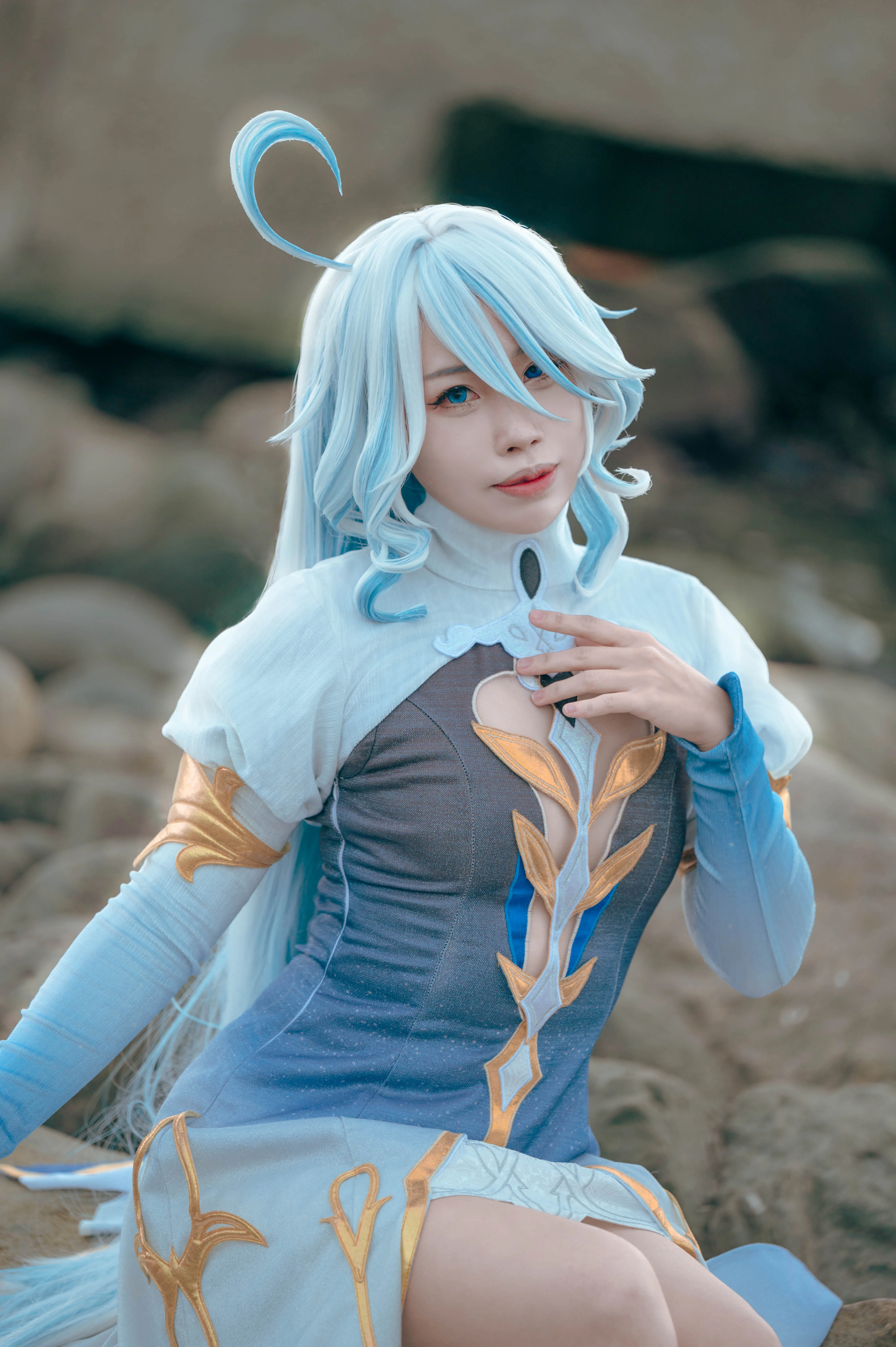 【芙宁娜cos】枫丹这段水神剧情的情绪张力太强了