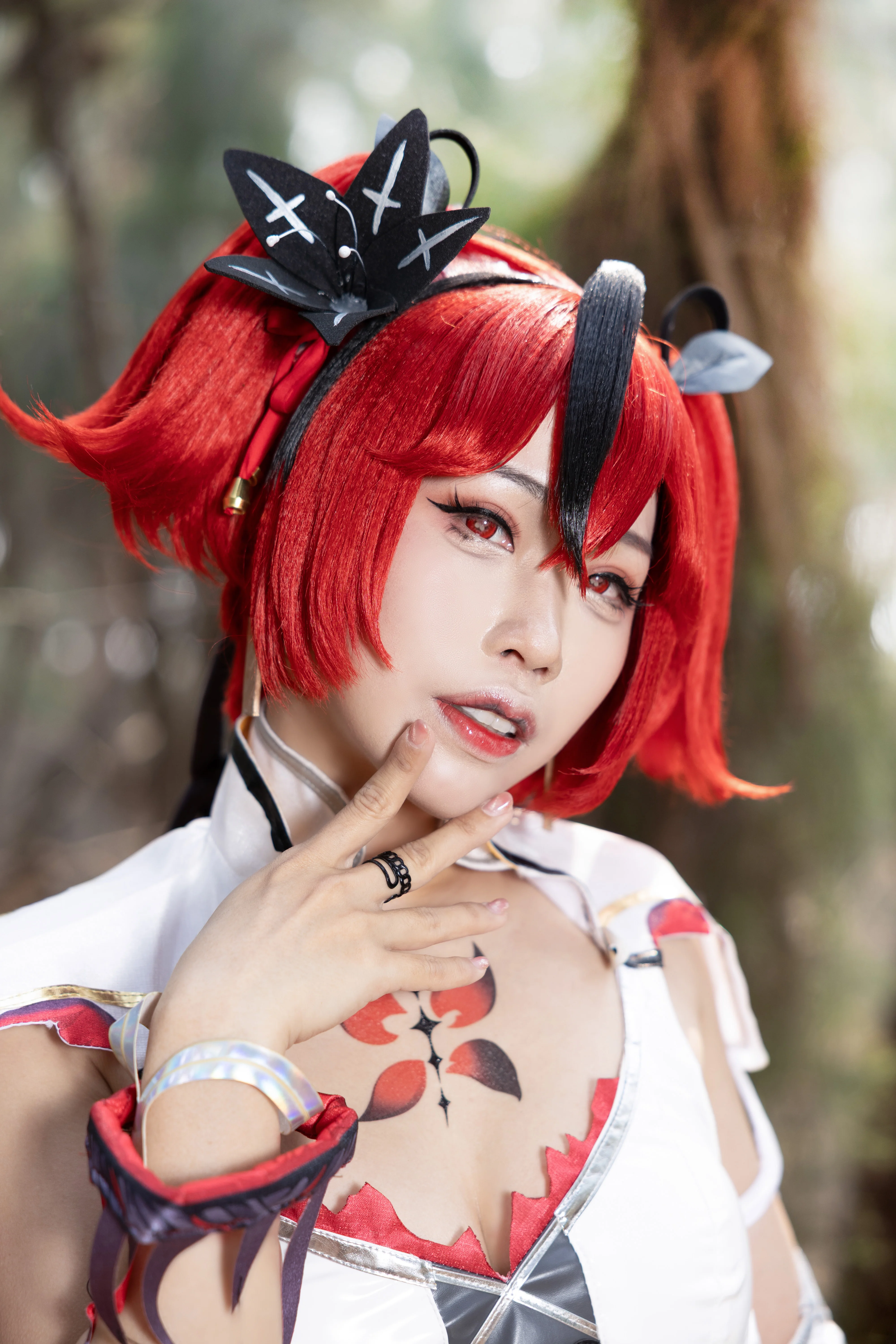 【椿cos】这场只属于你我的游戏，在鸣潮的密林里等待相遇 - 第 9 张