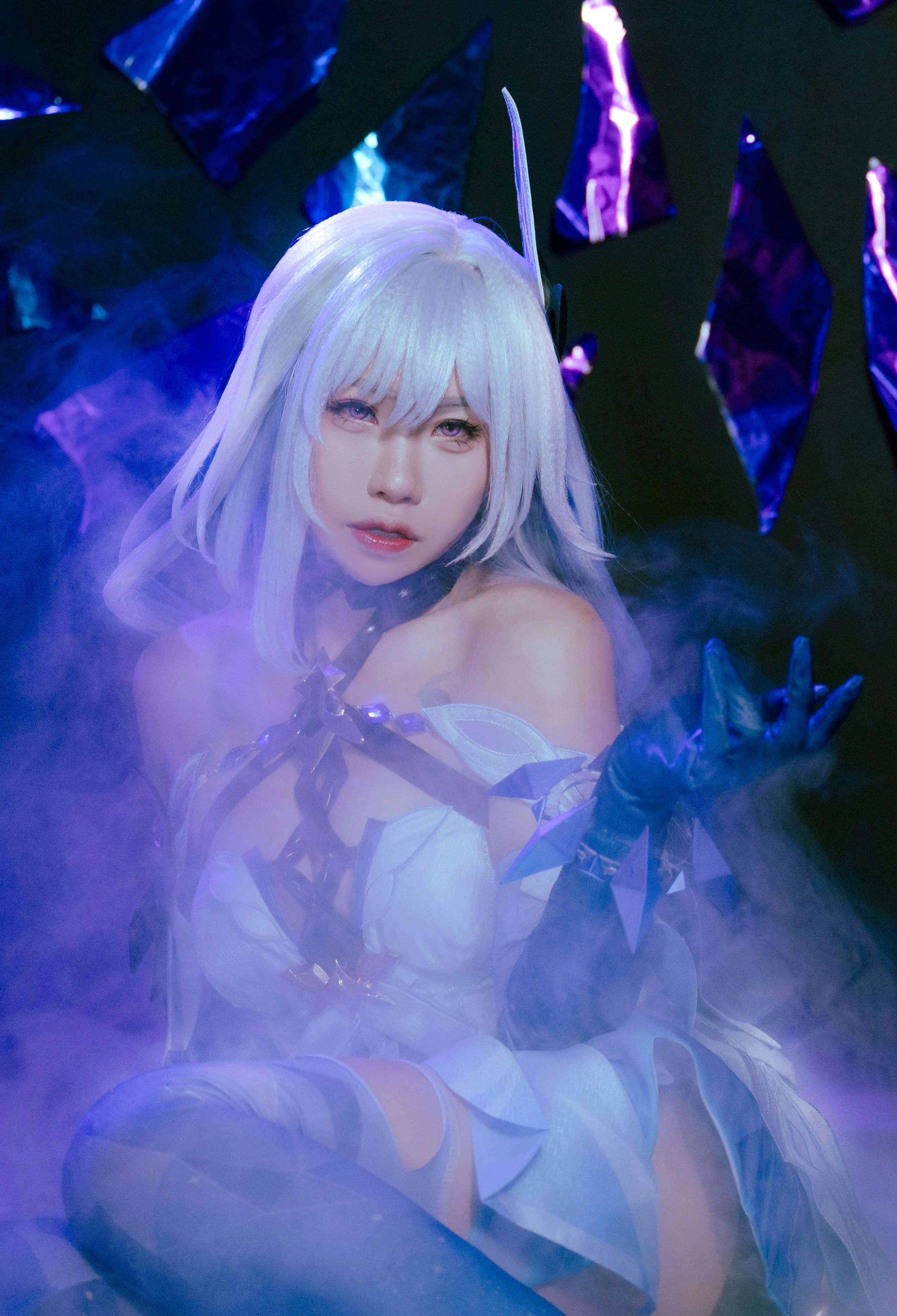 【丝柯克cos】原神中的寂灭星芒，重装剑士的冷酷瞬间 - 第 9 张