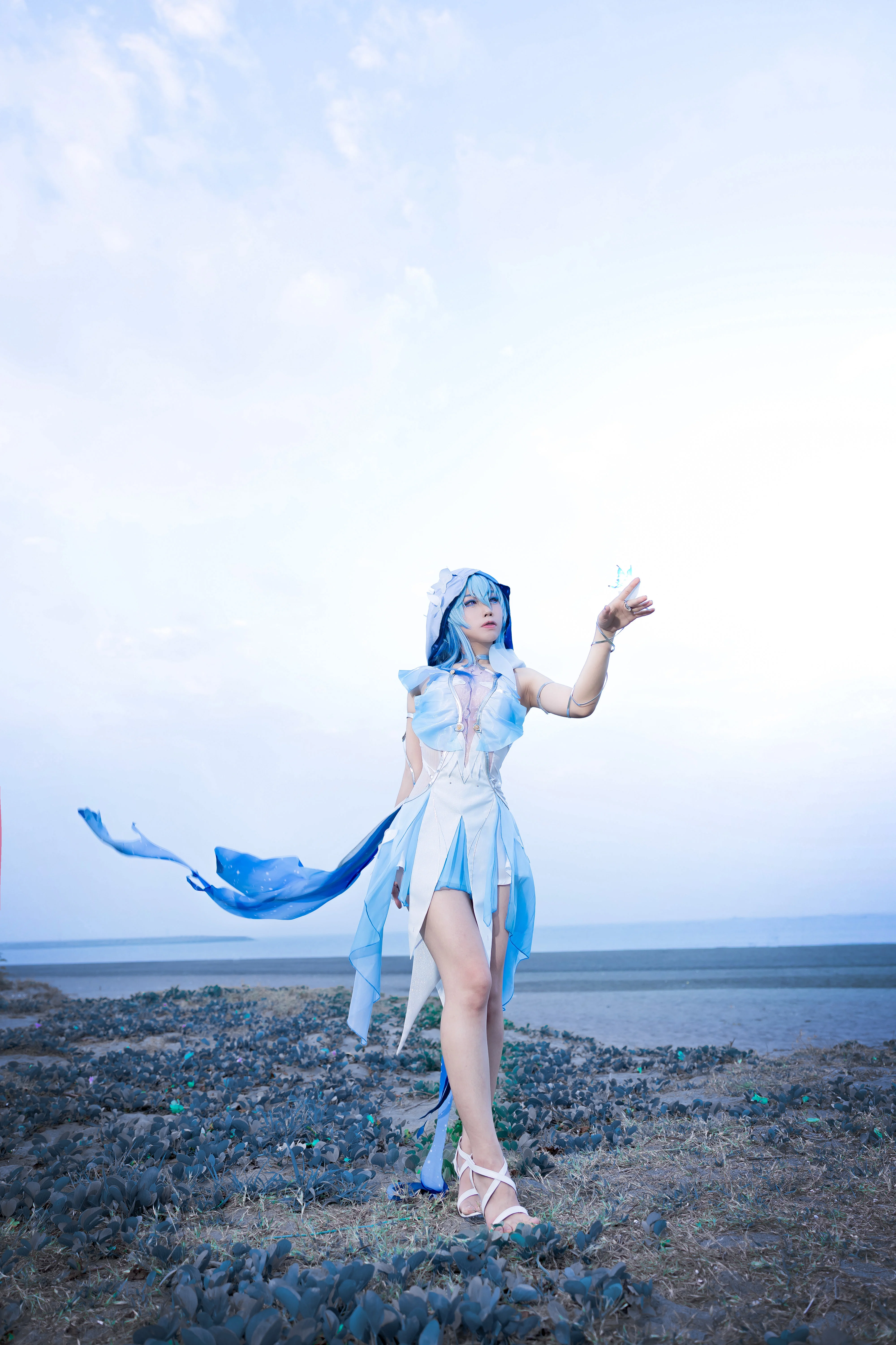 【守岸人cos】鸣潮海边的静谧守望与风的故事 - 第 1 张