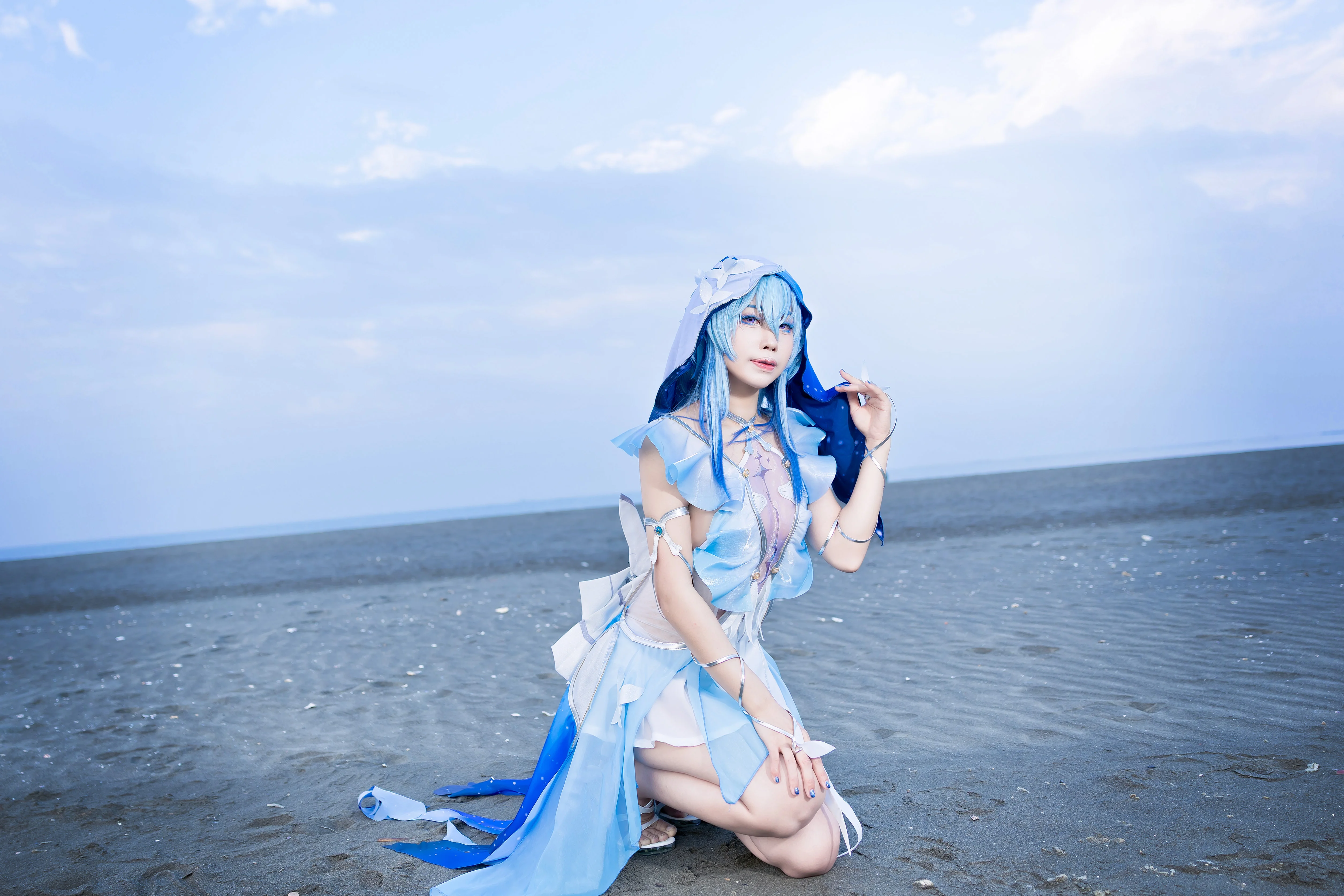 【守岸人cos】鸣潮海边的静谧守望与风的故事 - 第 13 张