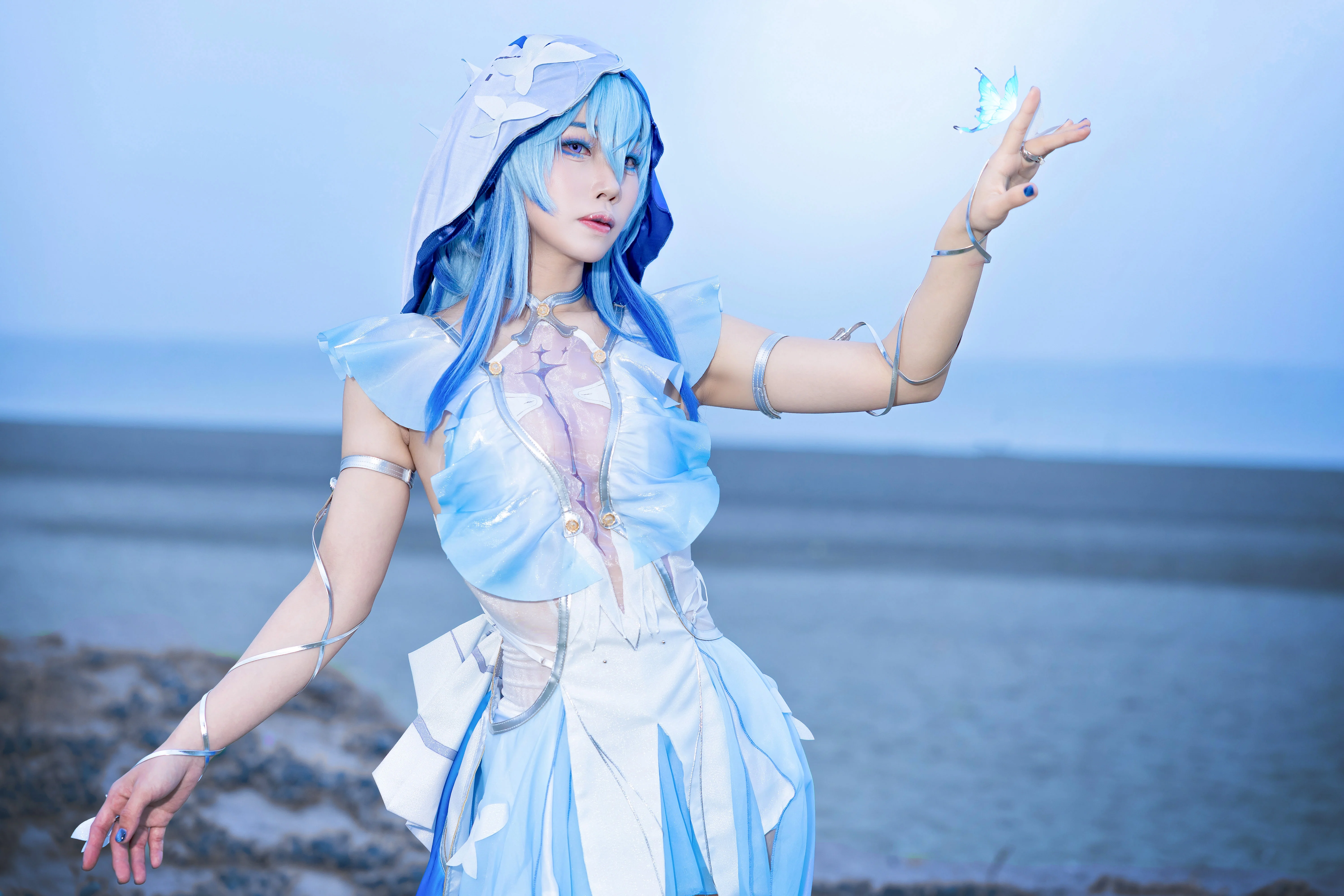 【守岸人cos】鸣潮海边的静谧守望与风的故事 - 第 2 张