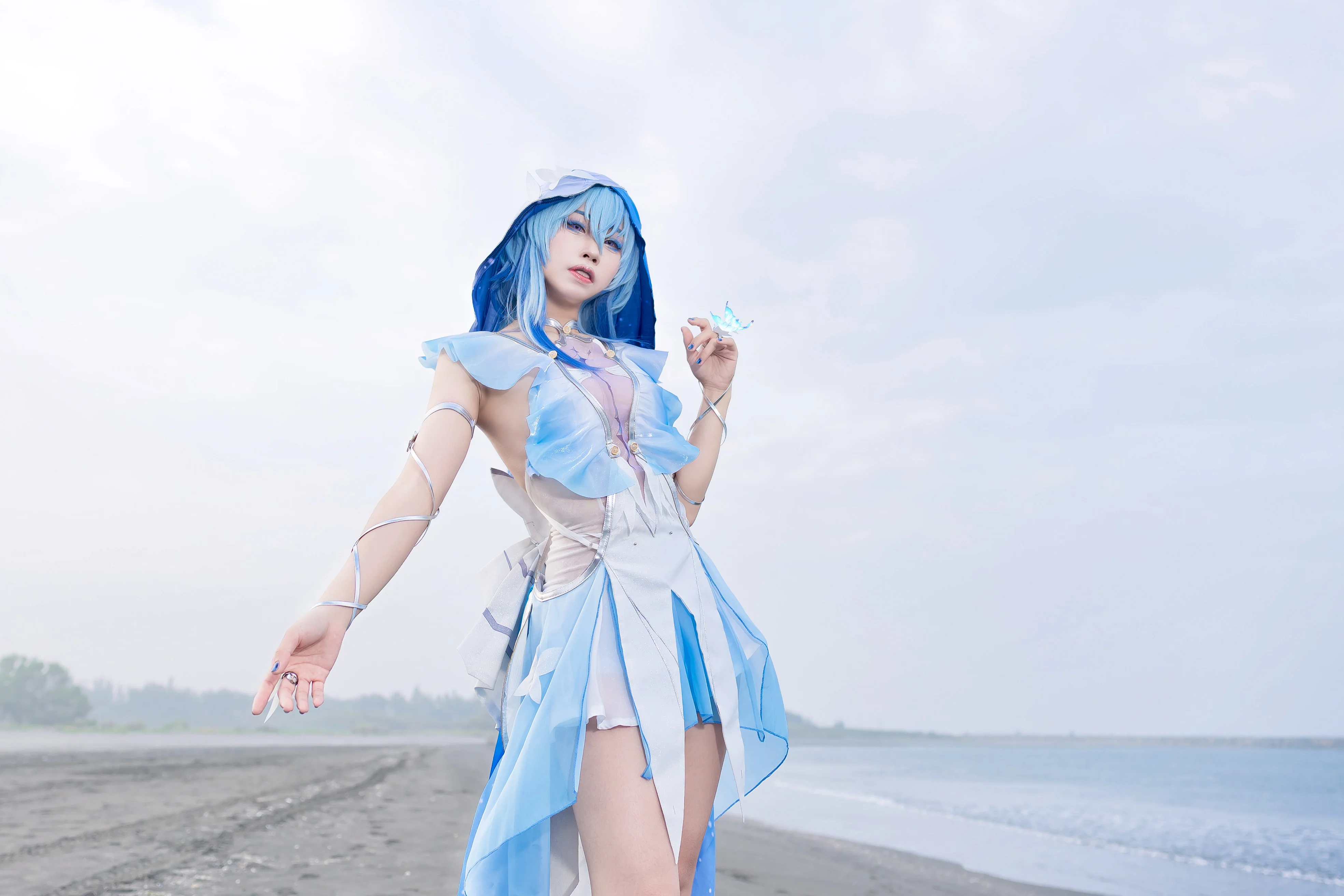【守岸人cos】鸣潮海边的静谧守望与风的故事 - 第 9 张
