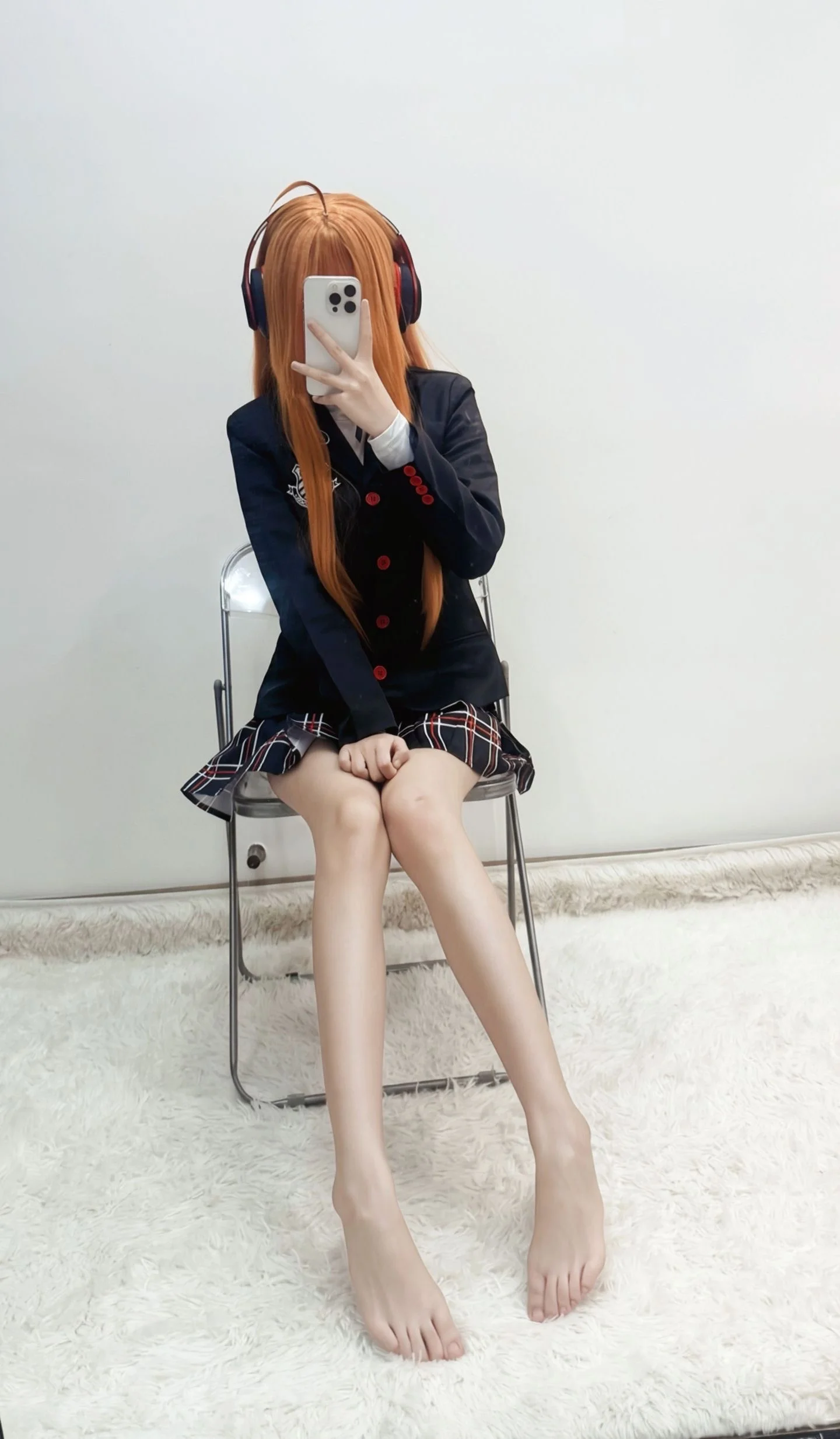 [Futaba Sakura cosplay] Persona 5 Everyday Mature Senior Vibes in a School Uniform - Image 3